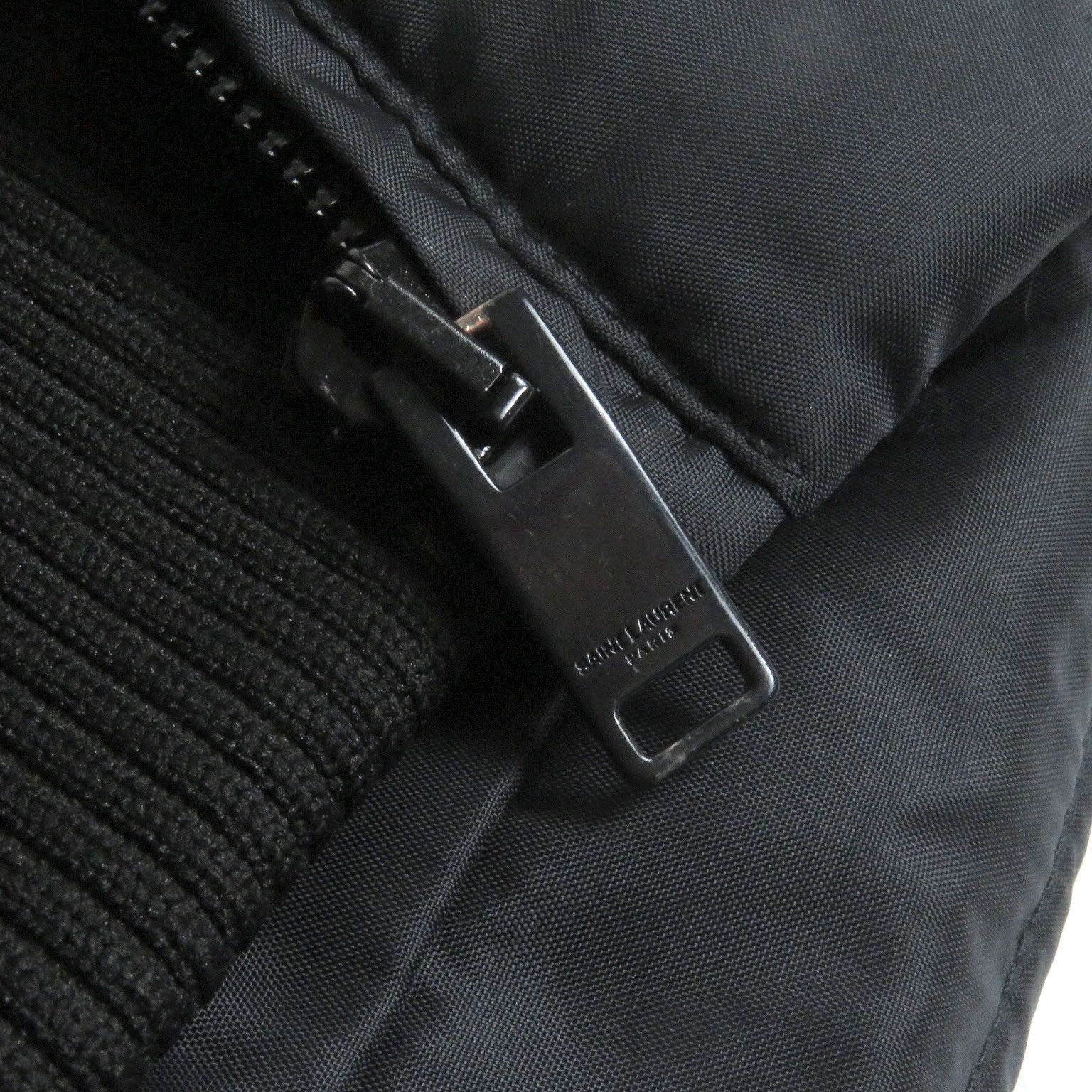 Saint Laurent Paris SAINT LAURENT PARIS Leather Yoke Studded Down Jacket 48 Size US M / EU 48-50 / 2 - 5 Thumbnail