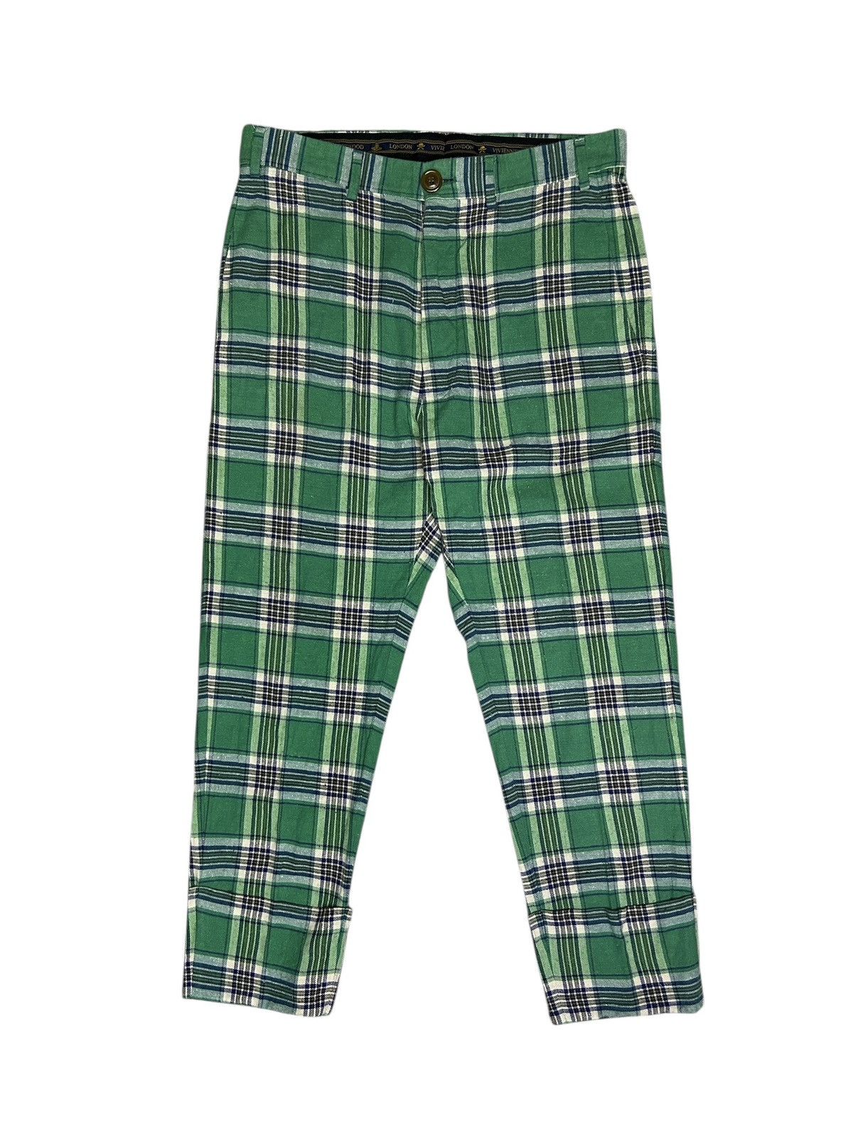 Vivienne Westwood S/S 19 Tartan Trousers Size US 32 / EU 48 - 1 Thumbnail