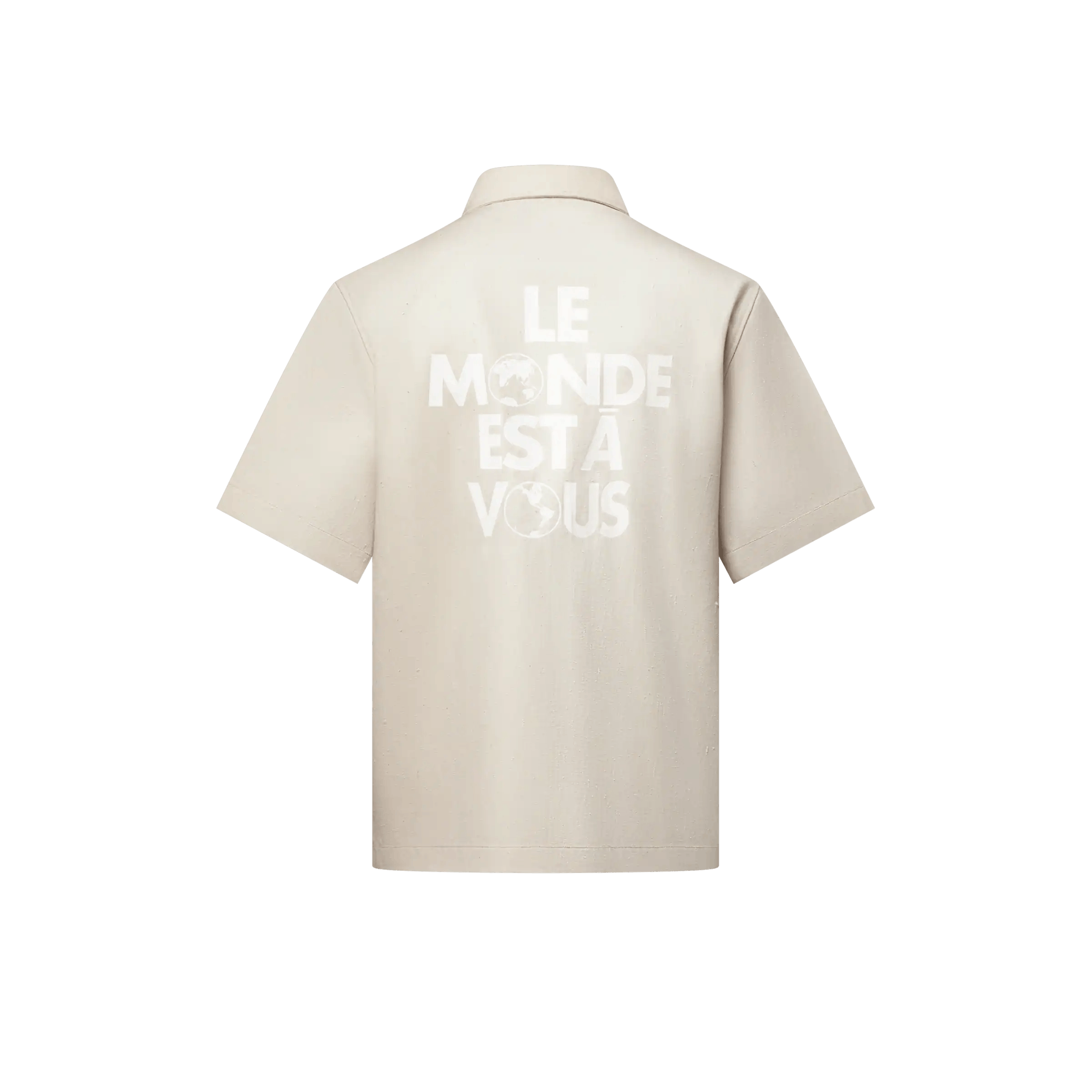 Louis Vuitton Silk-Blend Short-Sleeved Shirt Size US M / EU 48-50 / 2 - 2 Thumbnail