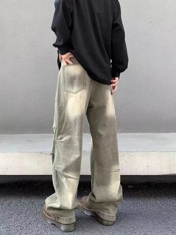 Japanese Brand VIBE Vintage high street washed pleated straight leg jeans Size US 30 / EU 46 - 8 Thumbnail