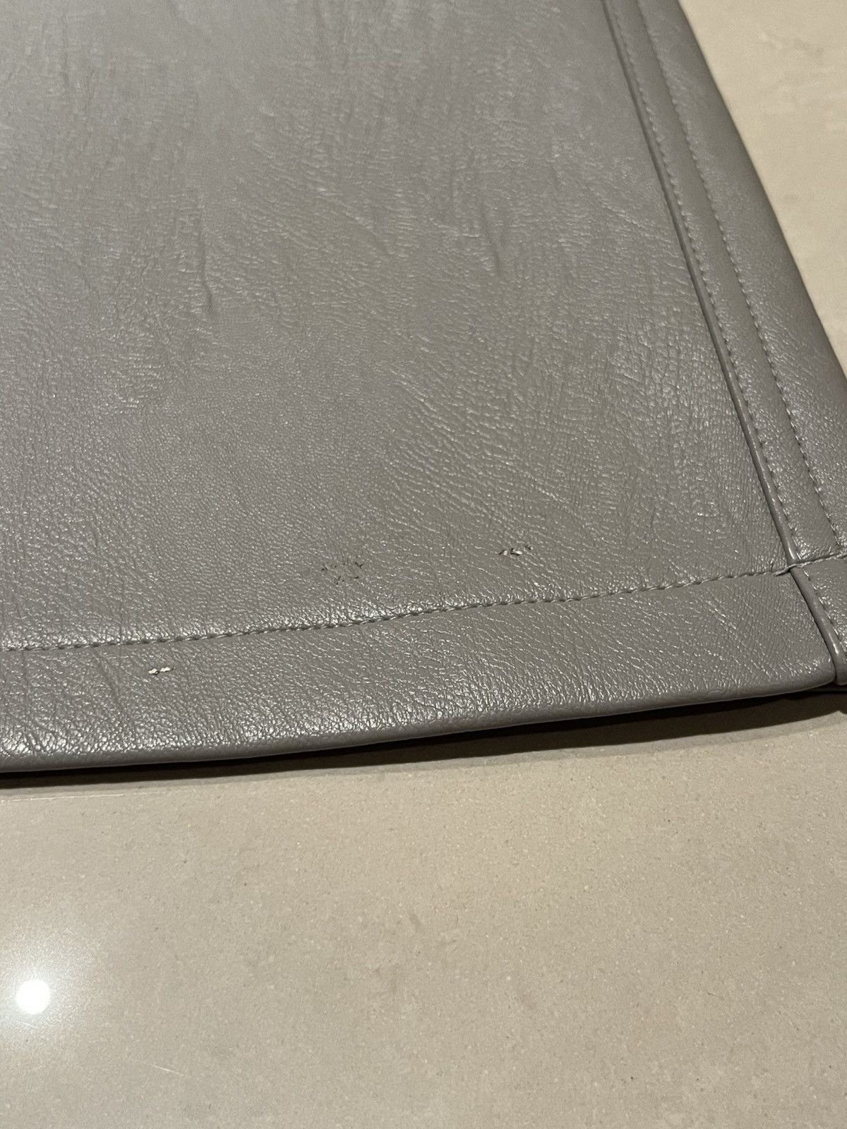 Ranger Cartel Grey Flared Leather Pants