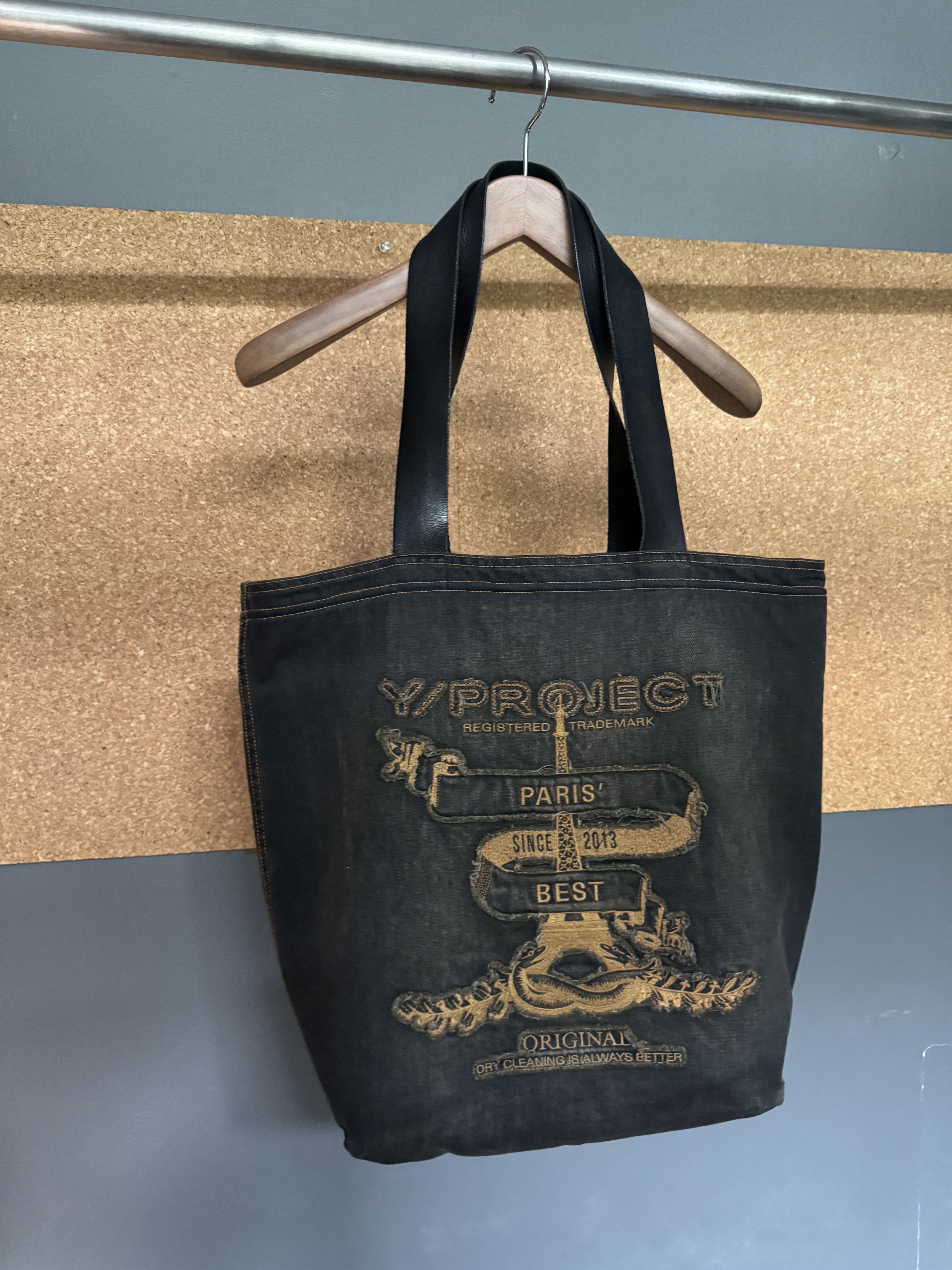 Y/Project Denim Tote Bag Size ONE SIZE - 9 Thumbnail