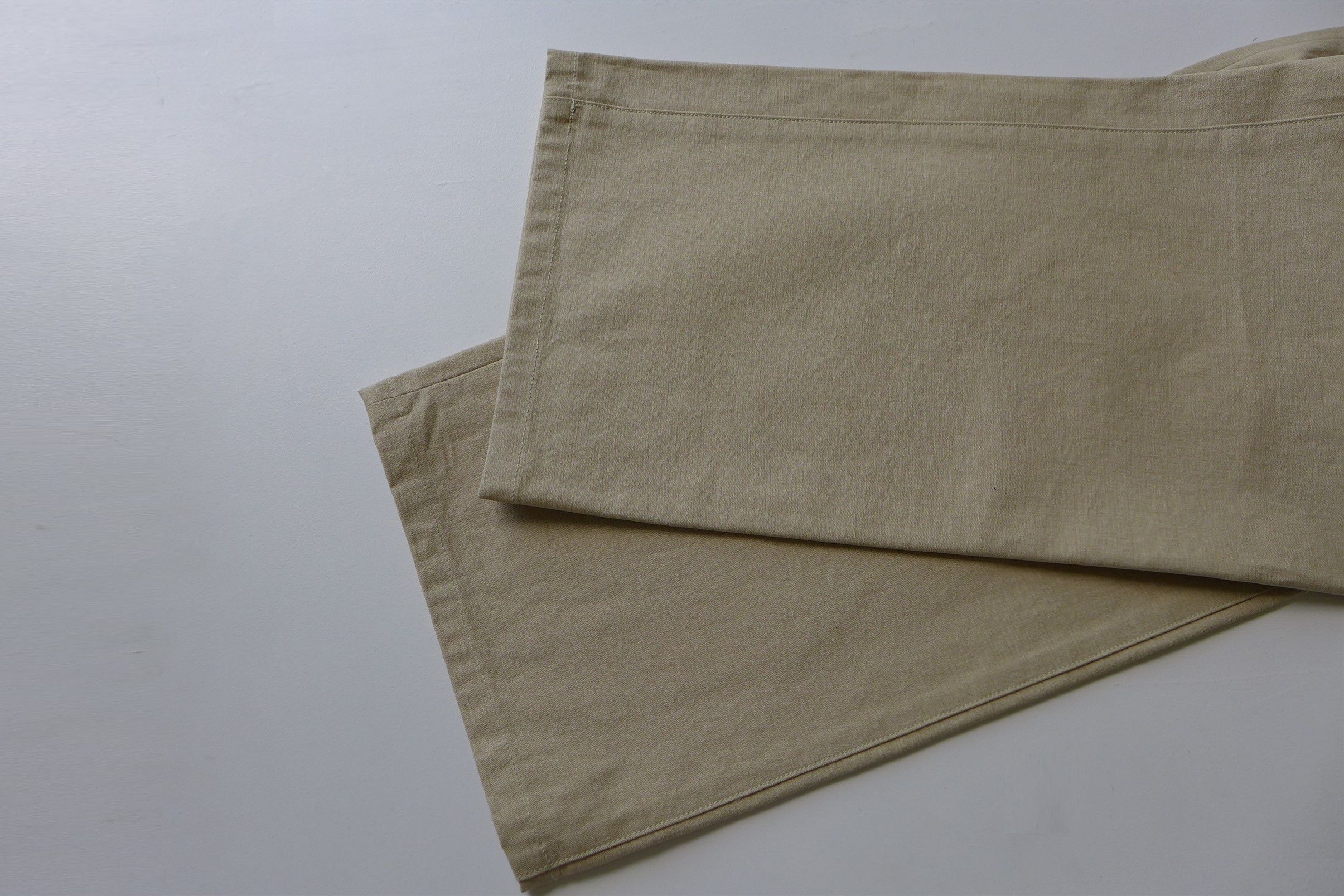 Auralee Auralee Washed Hard Twist Canvas Pants - Khaki Beige Cotton Size US 30 / EU 46 - 12 Thumbnail