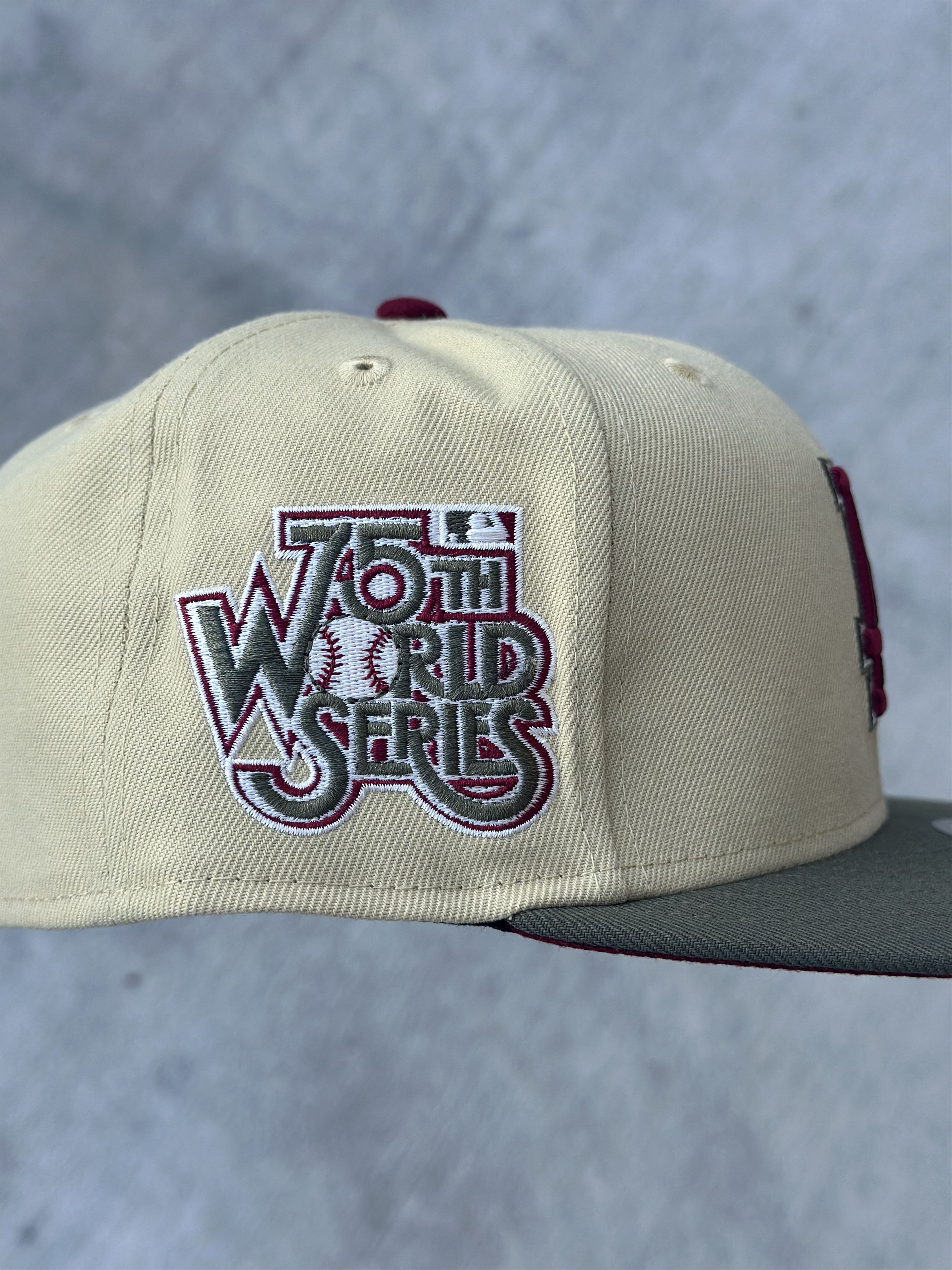 Hat Club 7 1/2 LA Dodgers 75th World Series Patch Size ONE SIZE - 2 Thumbnail