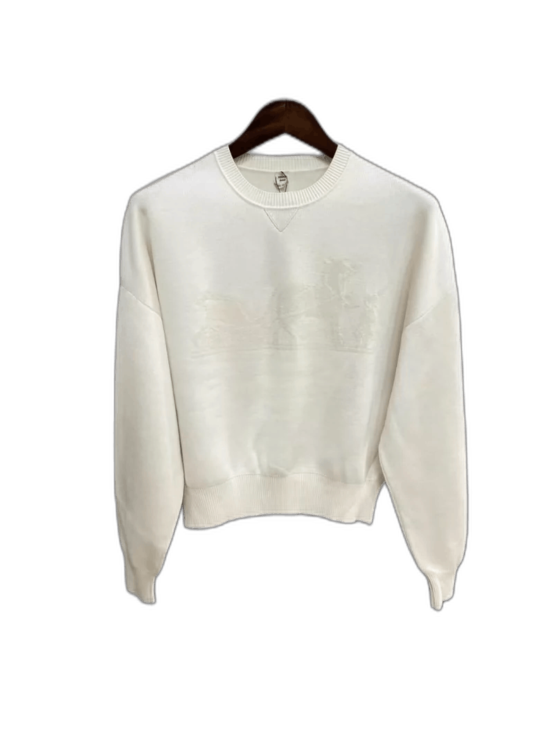 Hermes Hermes cashmere carriage sweater counter authentic Kris-250 Size US M / EU 48-50 / 2 - 1 Thumbnail