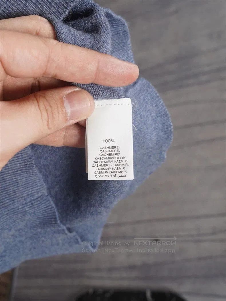 Brunello Cucinelli Brunello Cucinelli Cashmere Zip Neck Sweater. Size US M / EU 48-50 / 2 - 7 Thumbnail