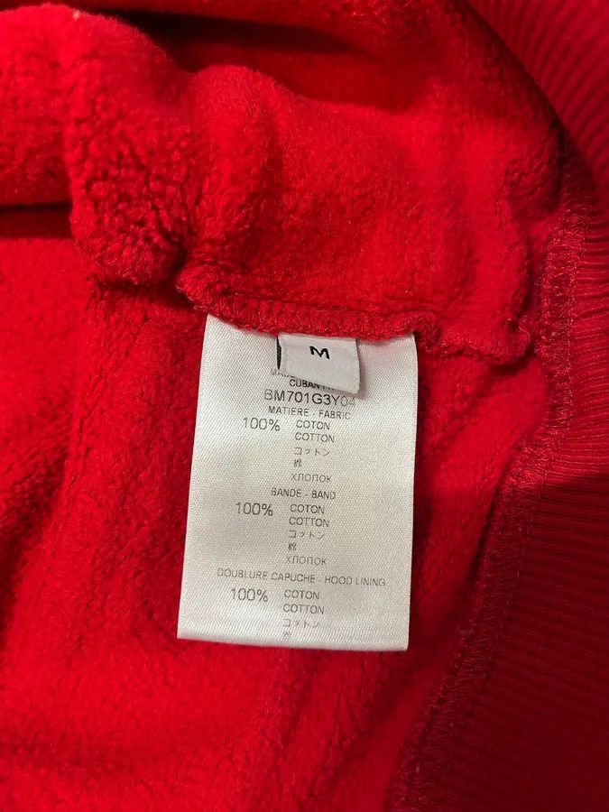 Givenchy × Vintage AW2017 Givenchy Black Padded Red Contemporary Hoodie by Riccardo Tisci Size US M / EU 48-50 / 2 - 8 Thumbnail