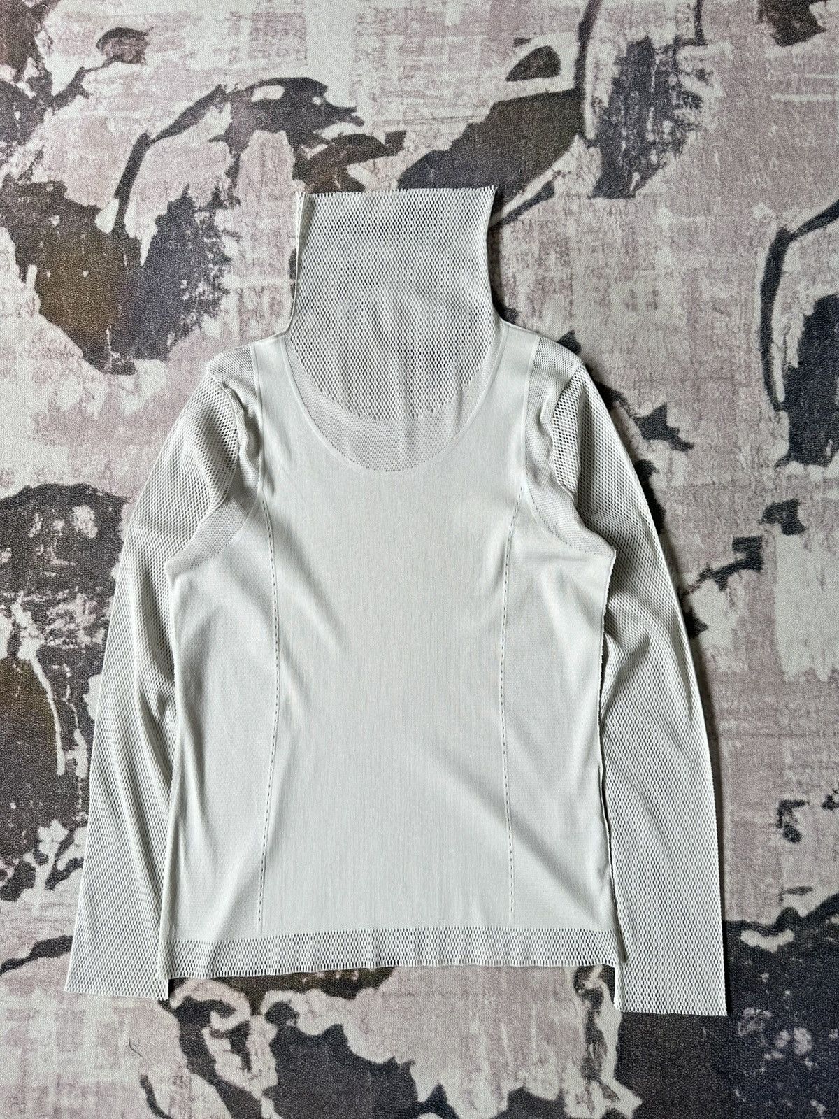 Hiroko Koshino Homme 00's Trunk by Hiroko Koshino mesh long sleeve Size US M / EU 48-50 / 2 - 2 Thumbnail