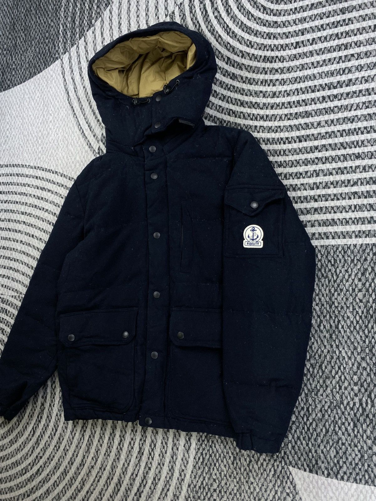 Fidelity Vintage Fidelity Cotton Fleece Zipper Hooded Jacket Size US M / EU 48-50 / 2 - 4 Thumbnail