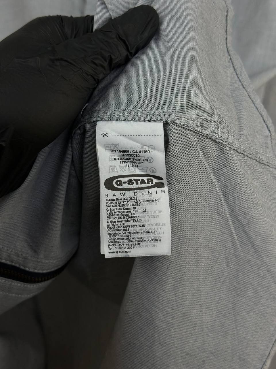 G-Star G-Star RAW Radar Zip Shirt Utility Button Up Cotton Stretch Size US XXL / EU 58 / 5 - 12 Thumbnail
