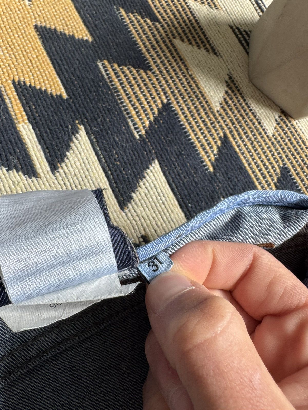 Brioni Brioni Logo Denim Luxury Jeans Size US 31 - 15 Thumbnail