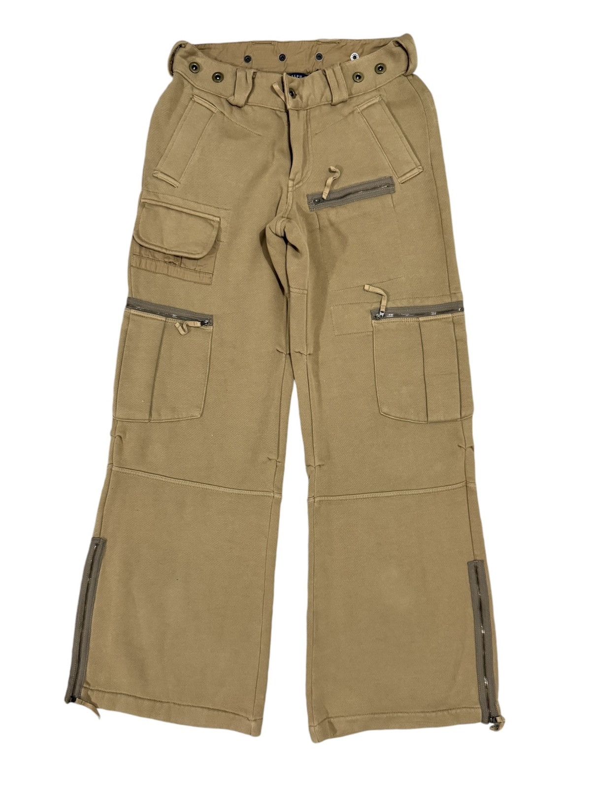 Polo Ralph Lauren × Ralph Lauren Ralph Lauren Polo Multipocket Pants Sweatpants Baggy Size 29" - 1 Thumbnail