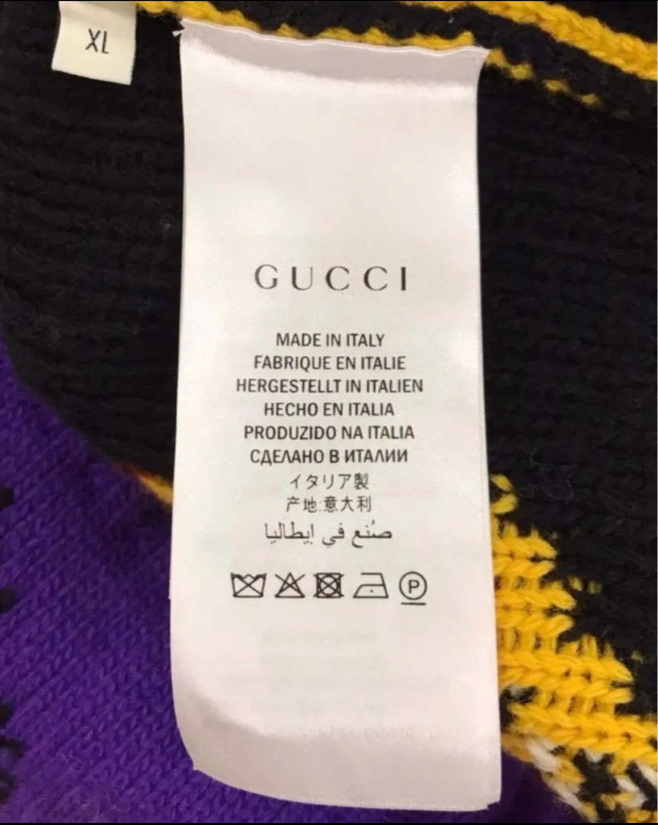 Gucci Gucci Angry Cat Pullover Size US L / EU 52-54 / 3 - 4 Thumbnail