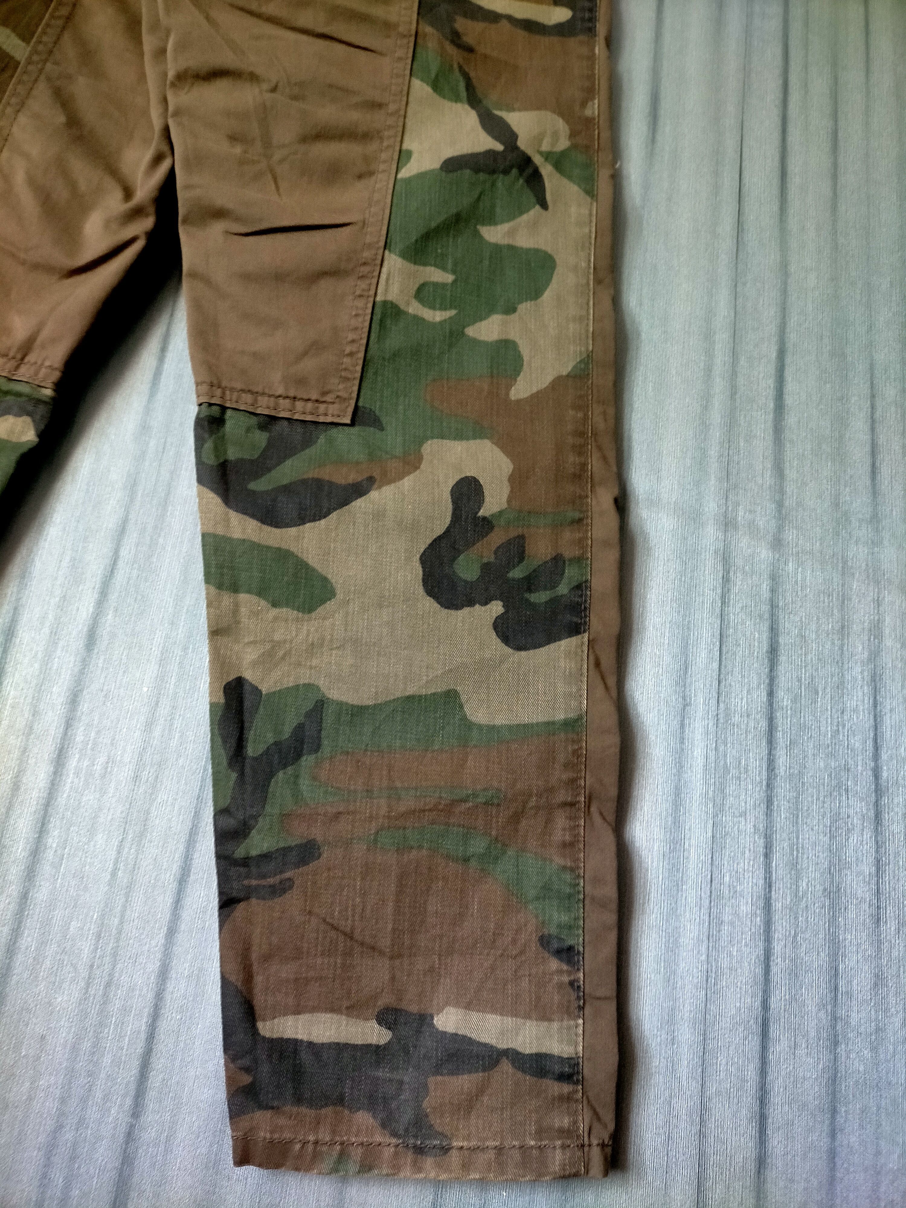 Final Home ⚡Rare Final Home Camo Patchwork Trouser Pants Size US 29 - 10 Thumbnail