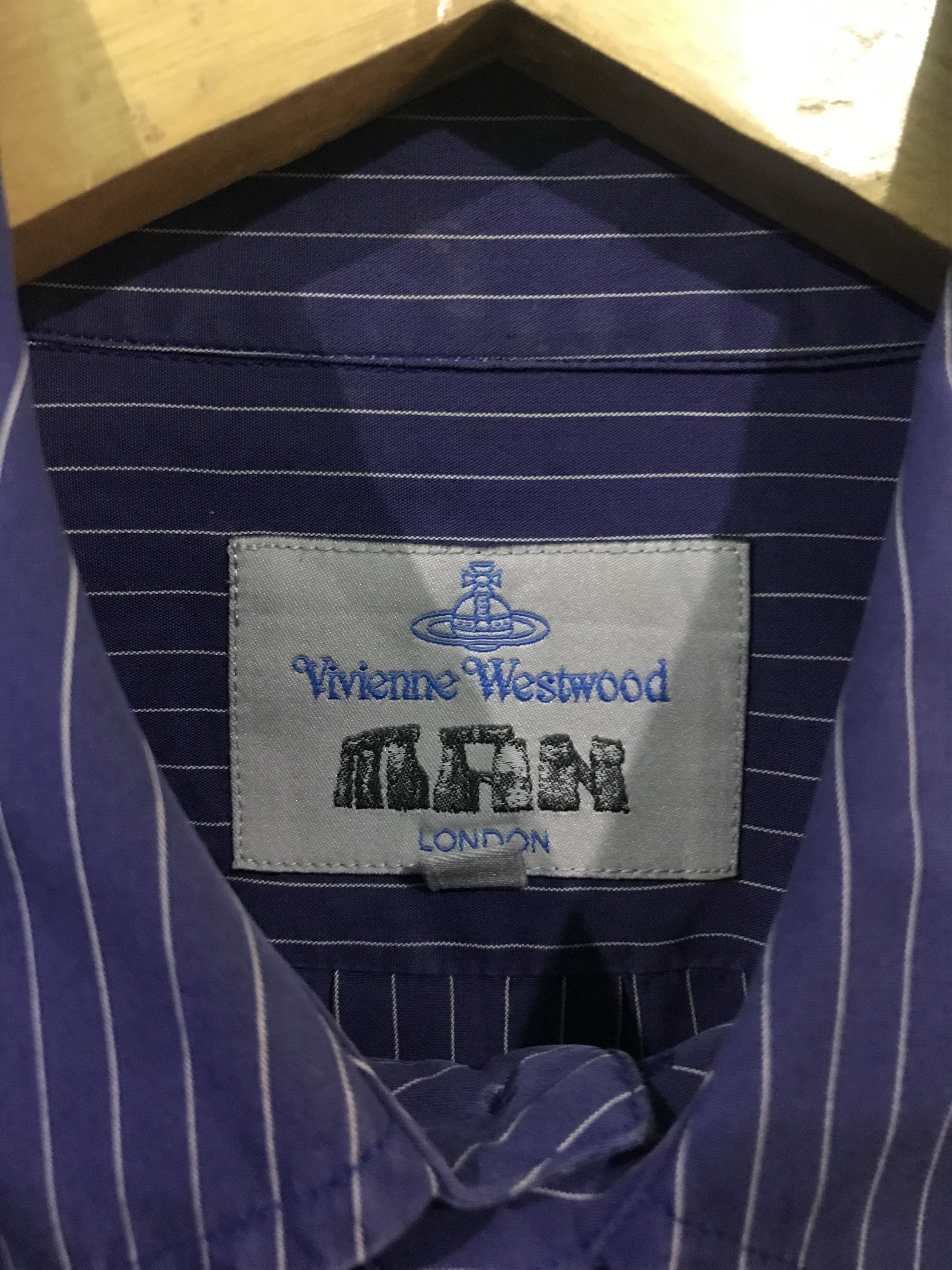Vivienne Westwood Vivienne westwood striped shirt button up Size US M / EU 48-50 / 2 - 5 Thumbnail
