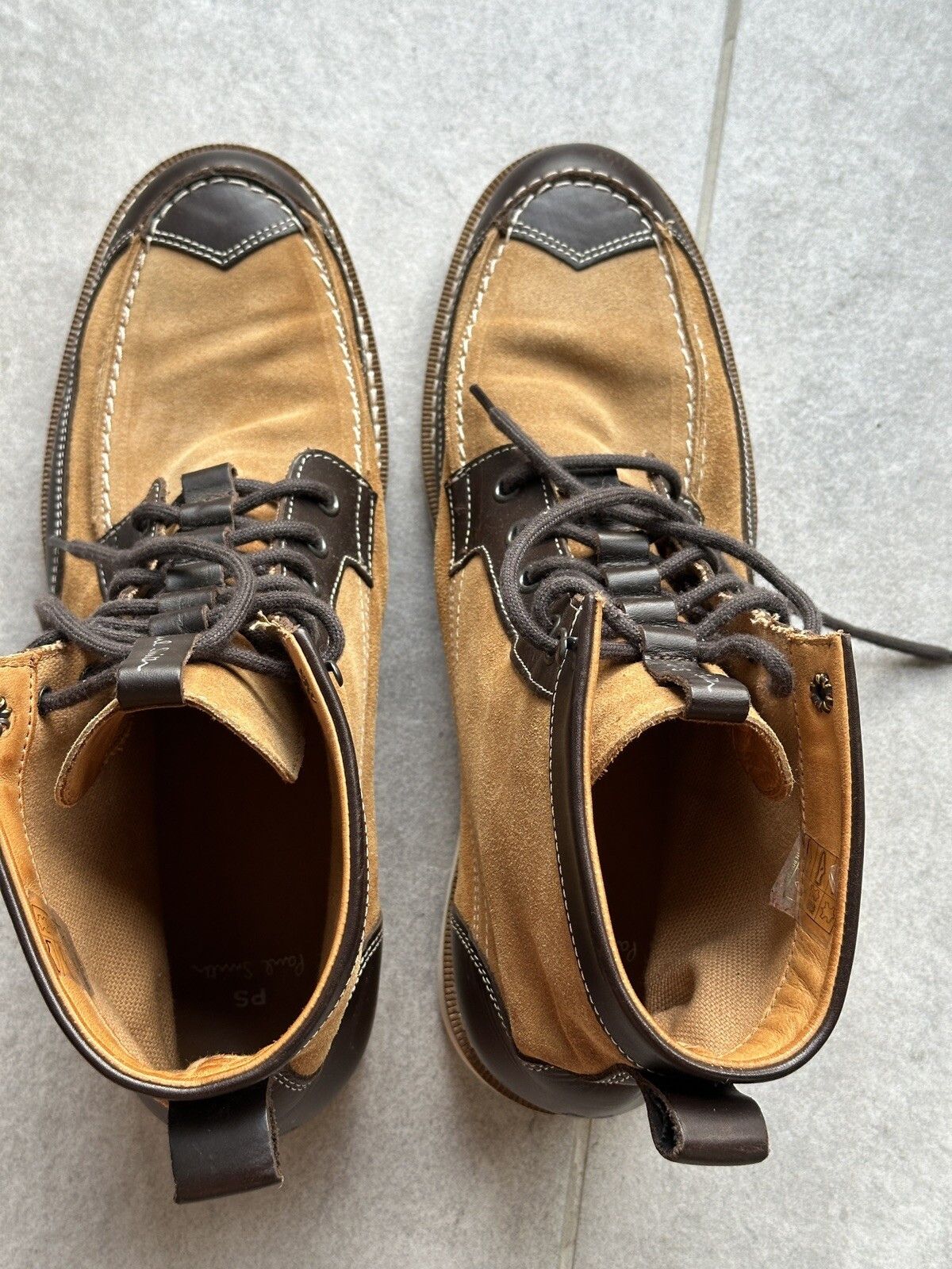 Paul Smith Paul Smith Mens Vibram Morflex Suede Leather Boots size UK-9 Size US 10 / EU 43 - 3 Thumbnail