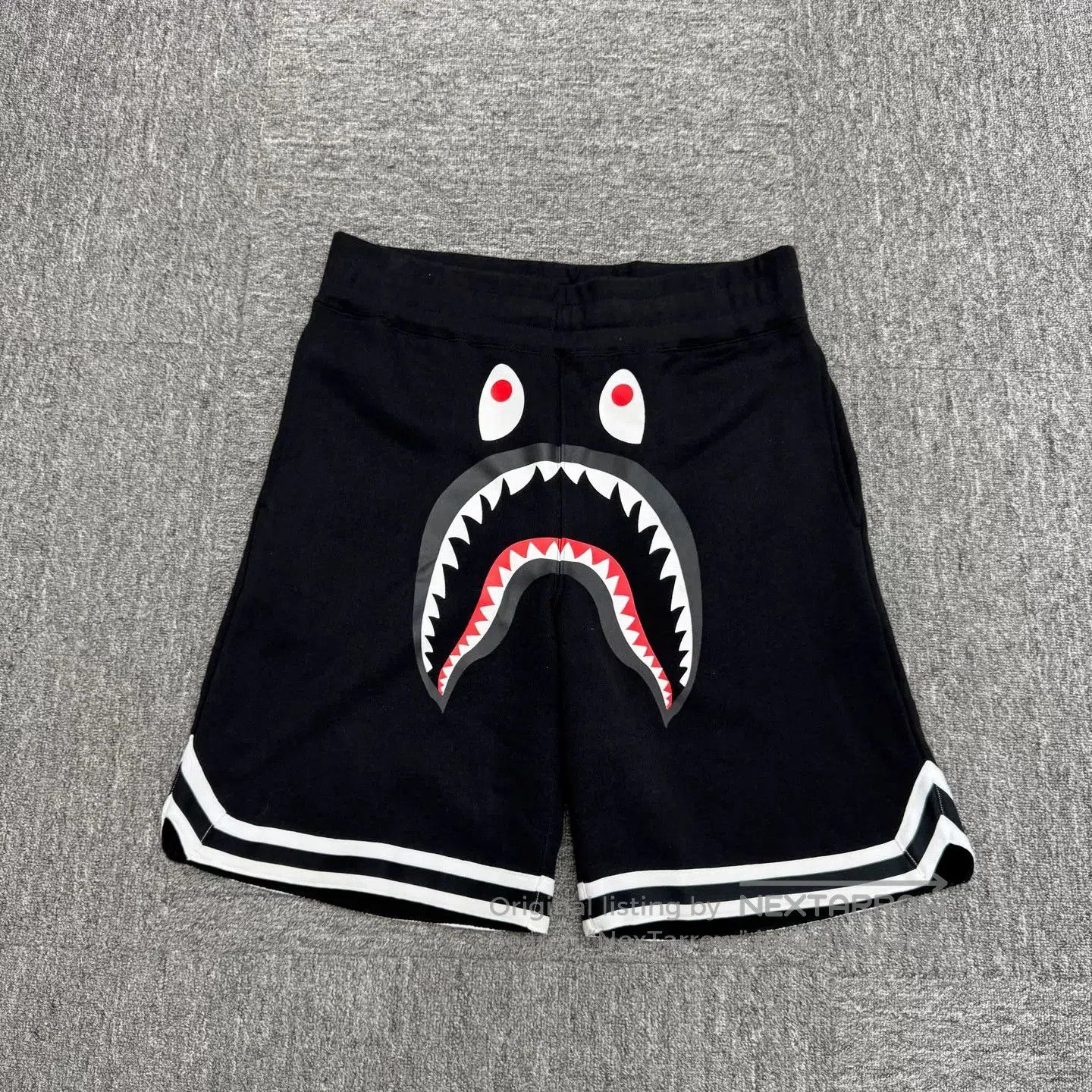 Bape A Bathing Ape Shark Print Shorts. Size US 44 / EU 60 - 1 Thumbnail