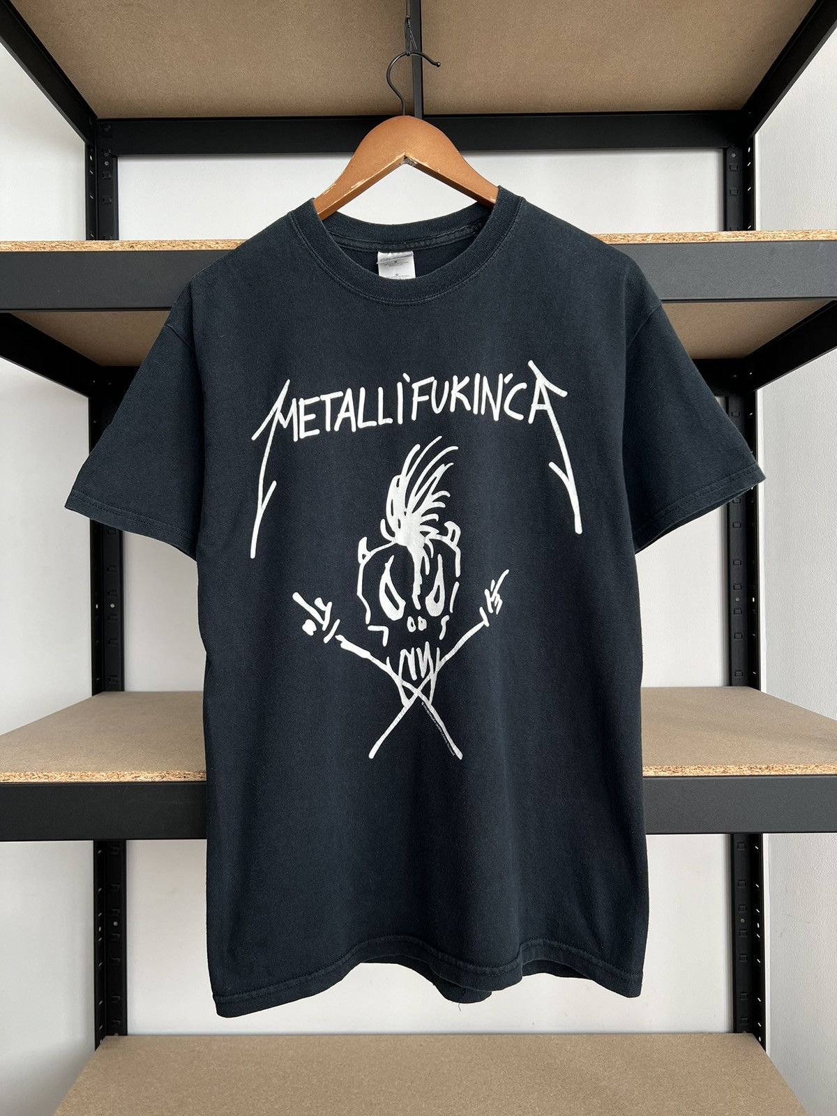 Band Tees Vintage 2006 Metallica Metallifukinca Metalli'fukin'ca Tee Size US M / EU 48-50 / 2 - 2 Thumbnail