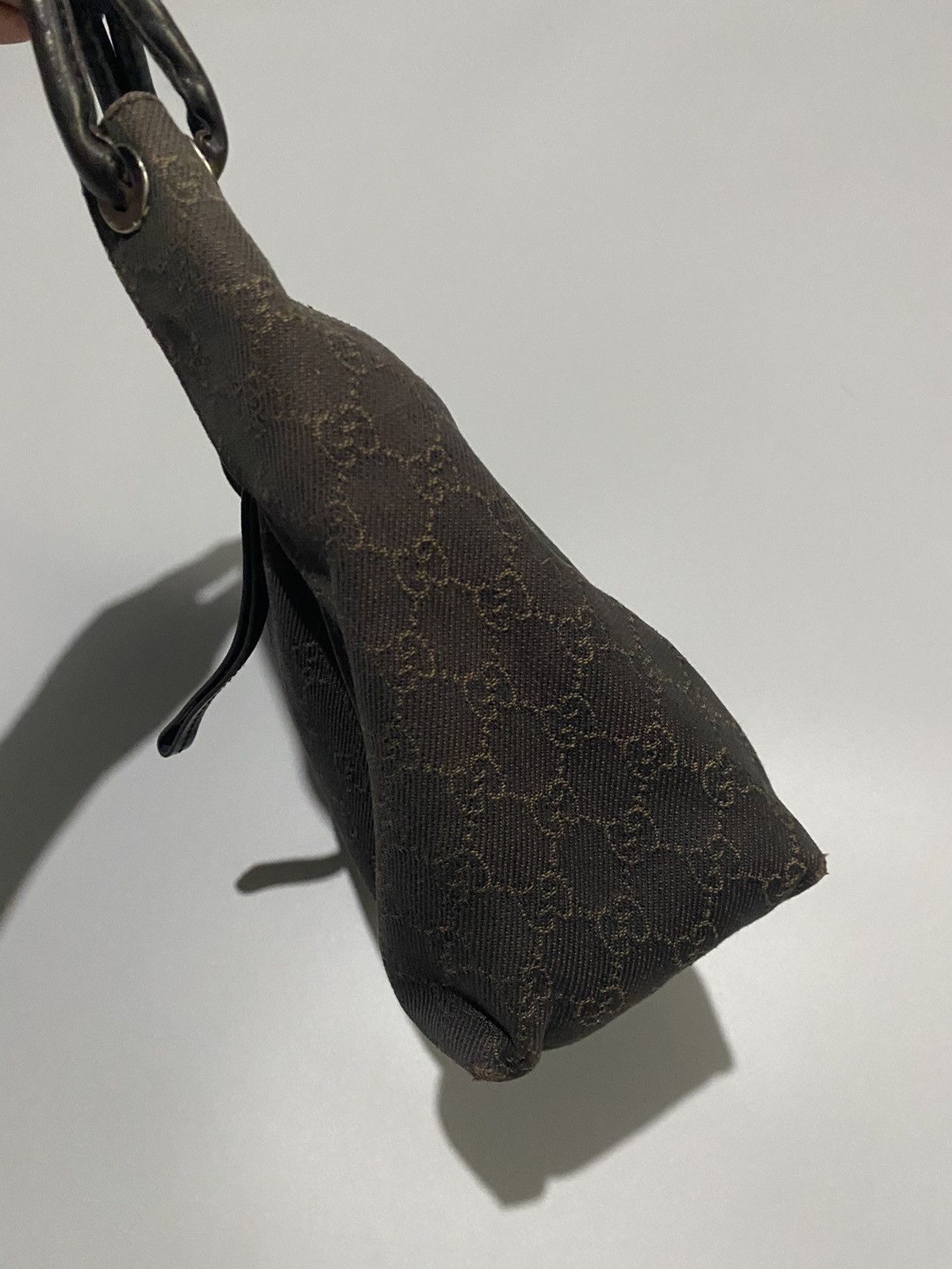 Gucci Gucci Canvas GG Monogram Shoulder Bag Size ONE SIZE - 3 Thumbnail