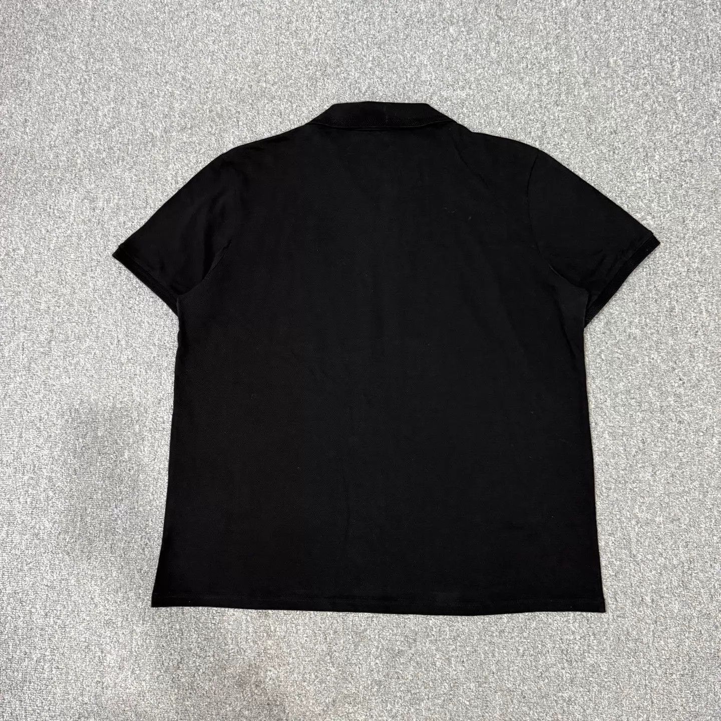 Moncler Moncler black logo short sleeve Polo shirt 3XL new Size 3XL / US 20-22 - 2 Thumbnail