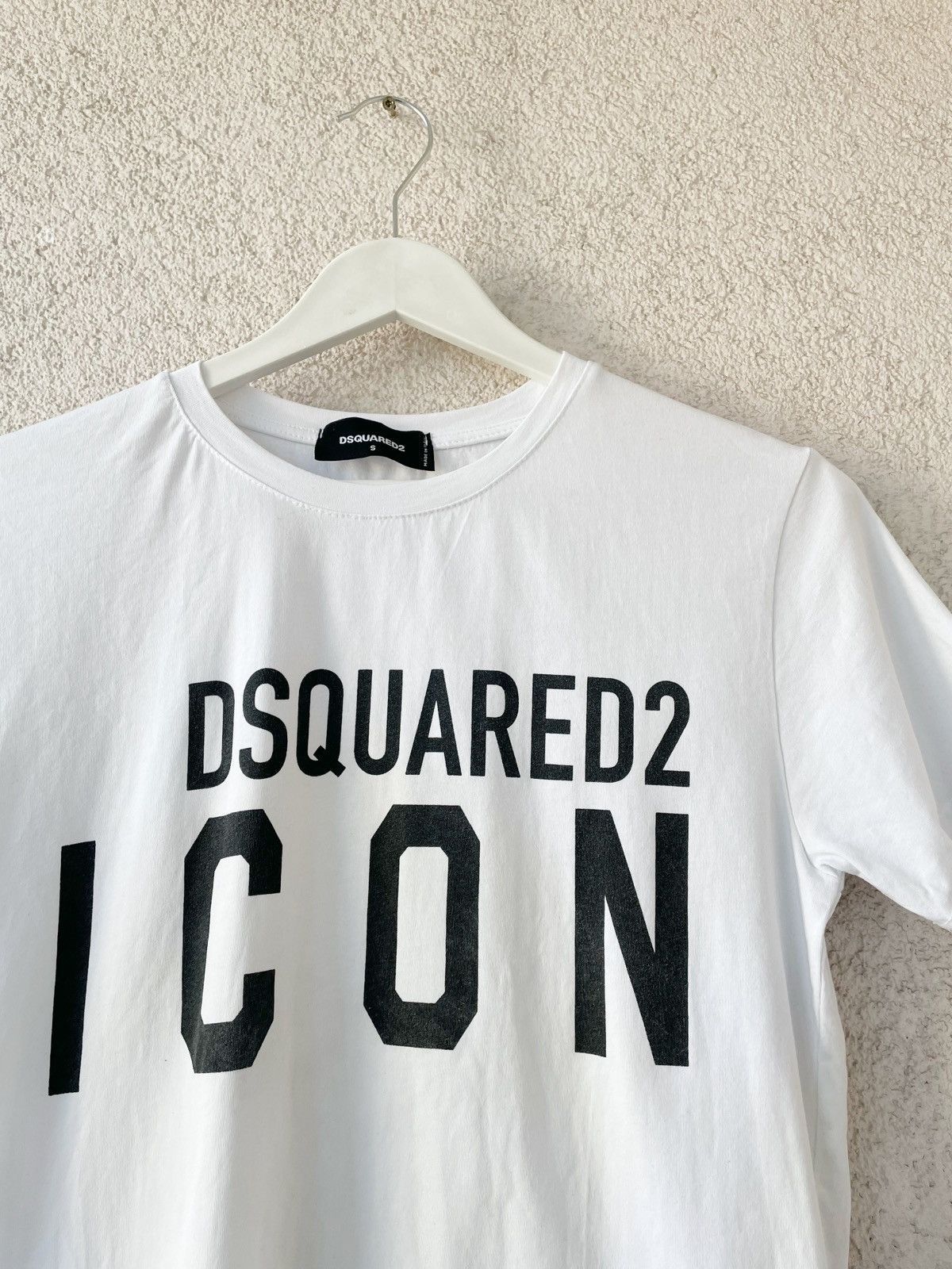 Dsquared2 Dsquared2 ICON Men T-Shirt Big Logo Size S Made In Italy Size US S / EU 44-46 / 1 - 3 Thumbnail