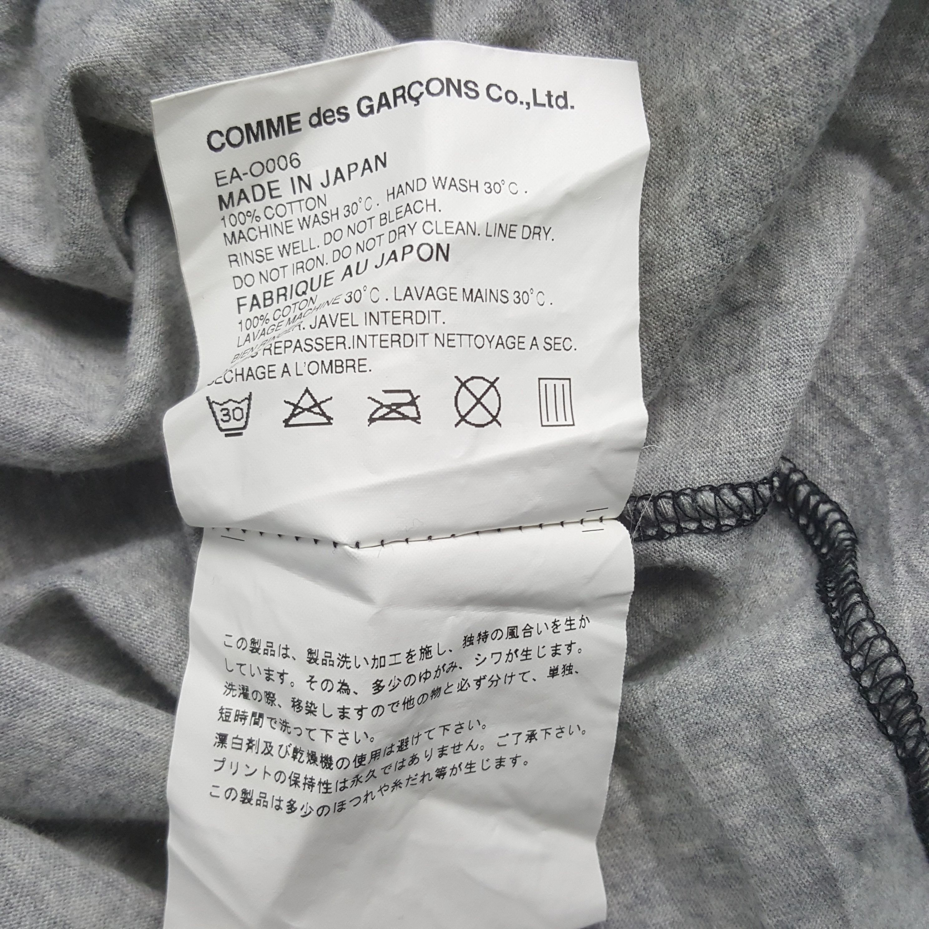 Comme des Garcons Vintage Comme des Garcons Hallow Long T-shirt Size S / US 4 / IT 40 - 6 Thumbnail