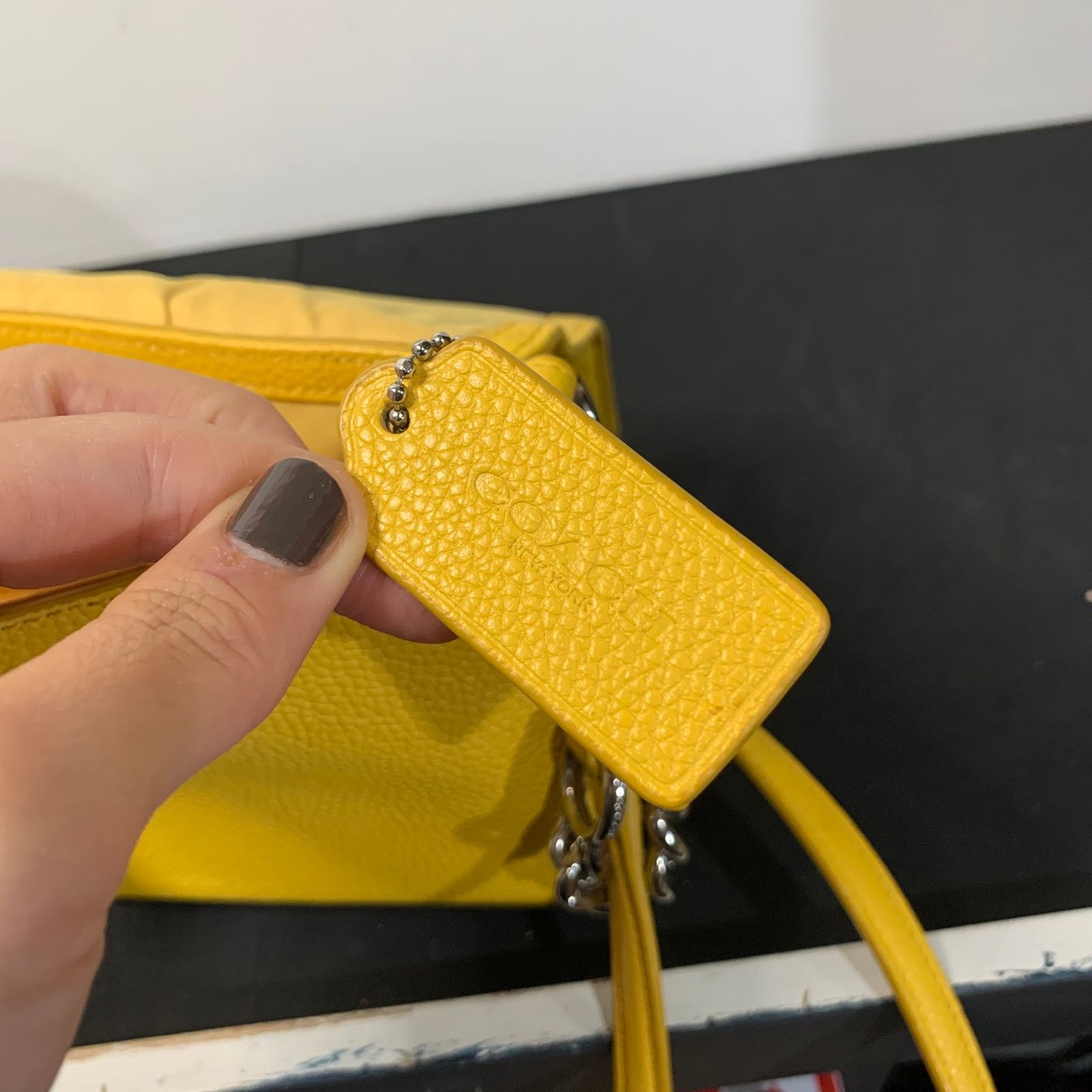 Coach Coach Crosstown Crossbody Bag. With Chain Detail & Turnlock Size ONE SIZE - 9 Thumbnail