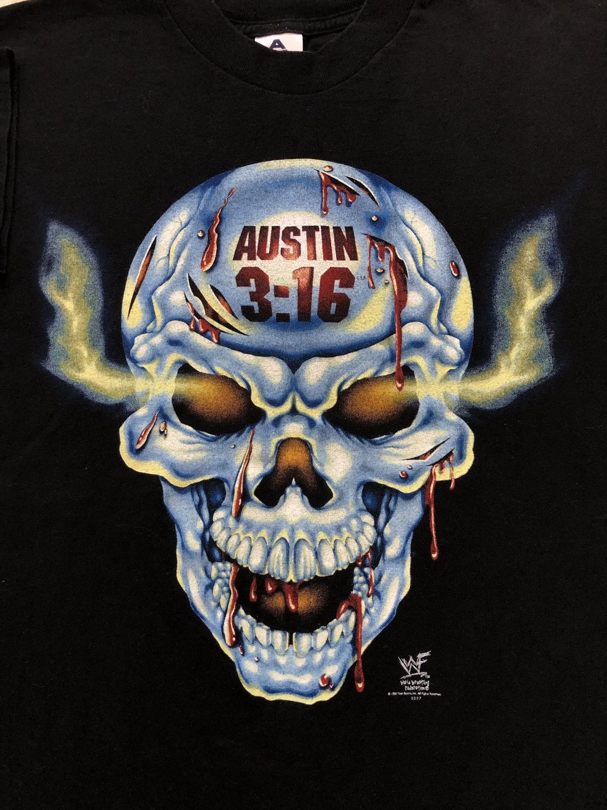 Vintage Rare Tshirt Steve Austin 3:16 WWF 1994 License Vintage 90’s Size US M / EU 48-50 / 2 - 4 Thumbnail