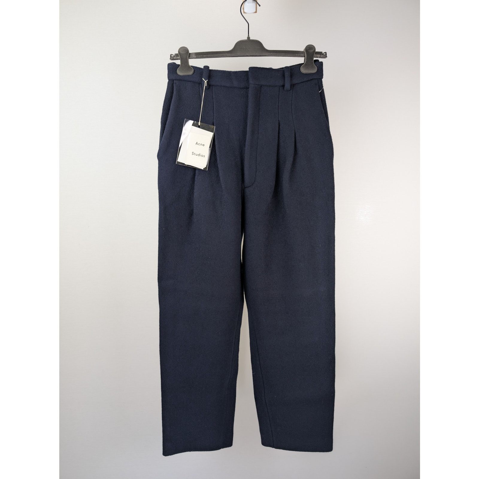 Acne Studios o1rshd1 Casual Pants in Navy Blue Size US 32 / EU 48 - 7 Thumbnail