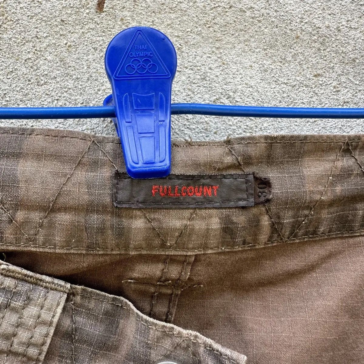 Full Count & Co. RARE‼️1990’s FULLCOUNT 💥UTILITY CAMO TALON ZIPPER LEG PANTS Size US 30 / EU 46 - 9 Thumbnail