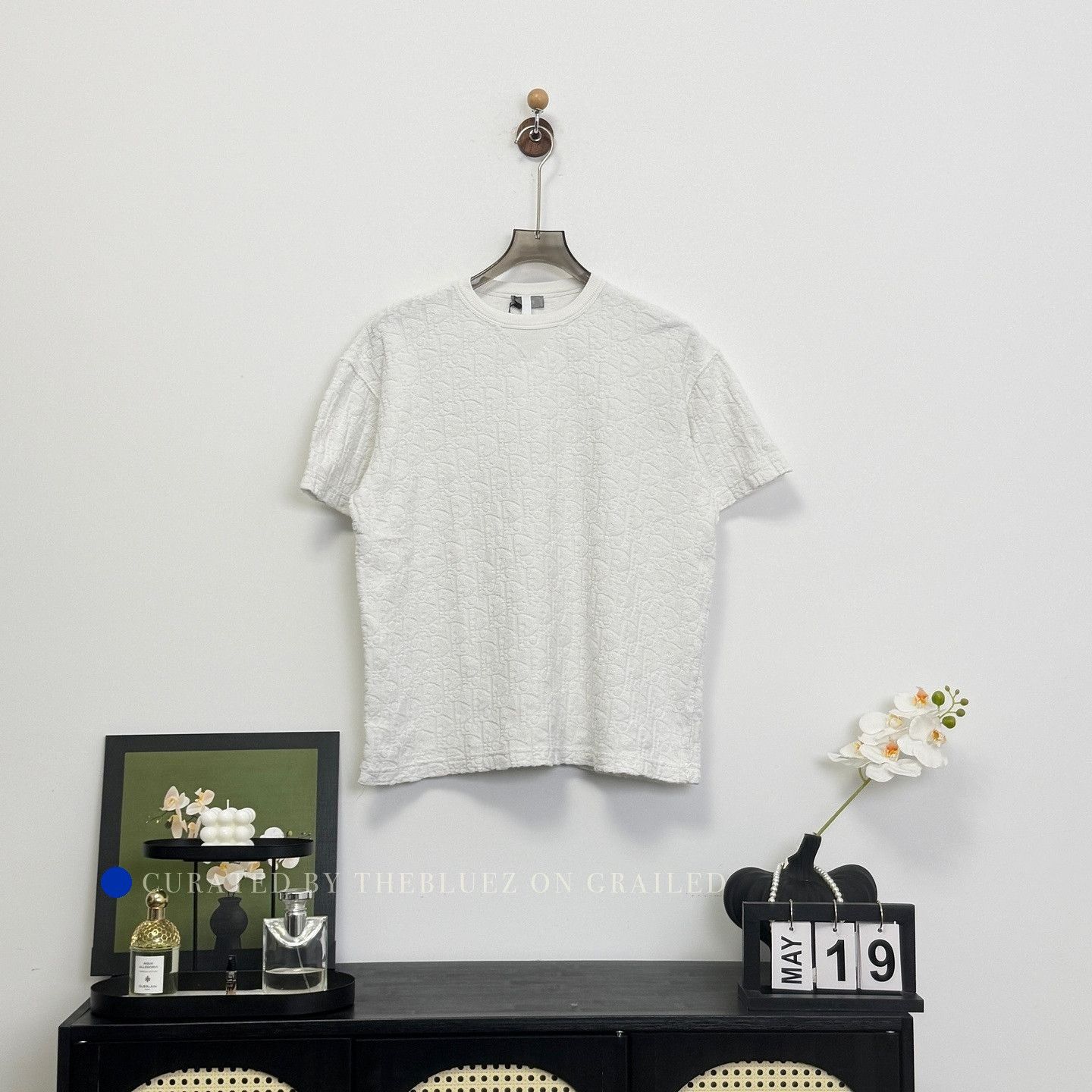 Dior Classic White Cotton T-Shirt Size US S / EU 44-46 / 1 - 1 Thumbnail