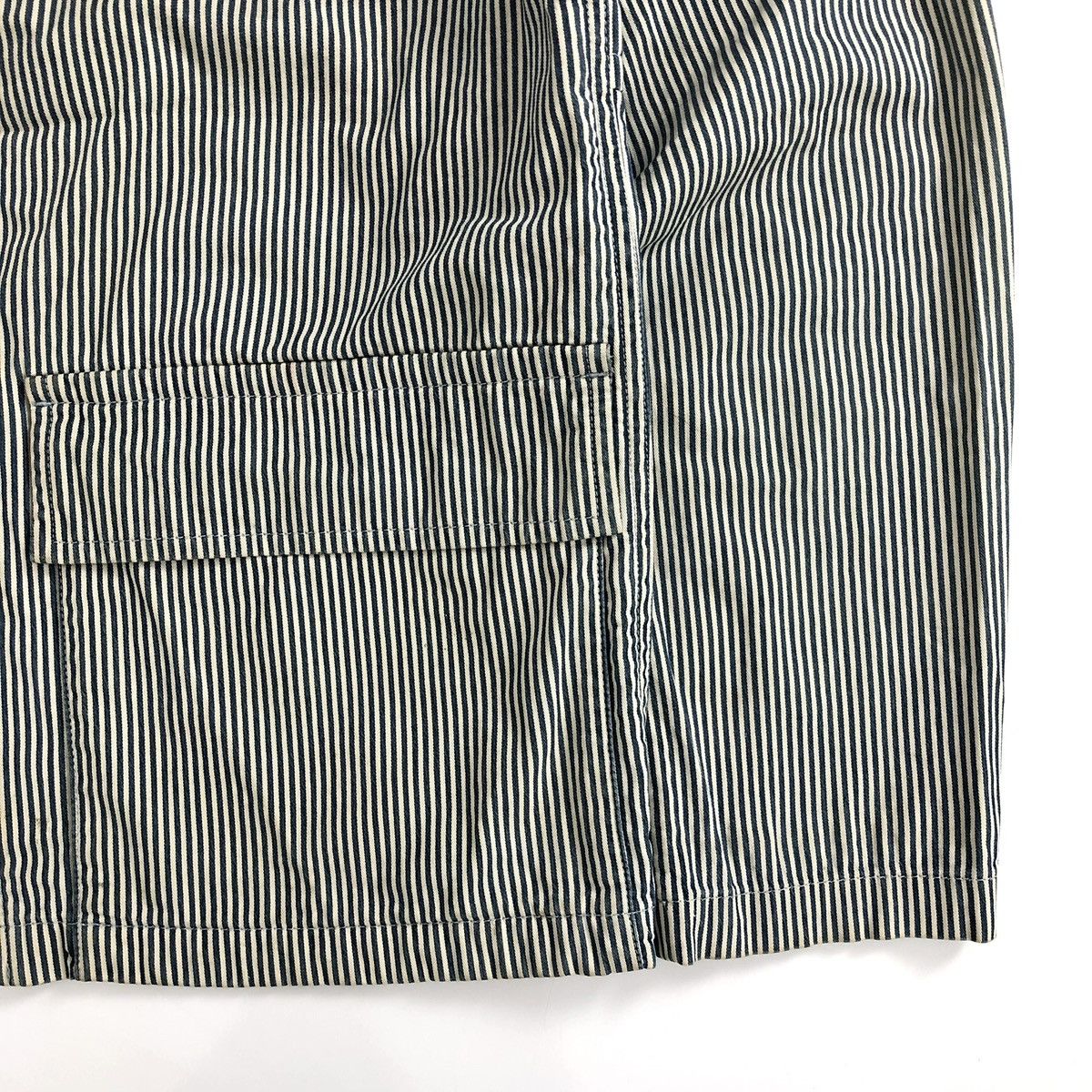 Vintage A.PC Paris Hickory Chore Denim Jacket Luxury