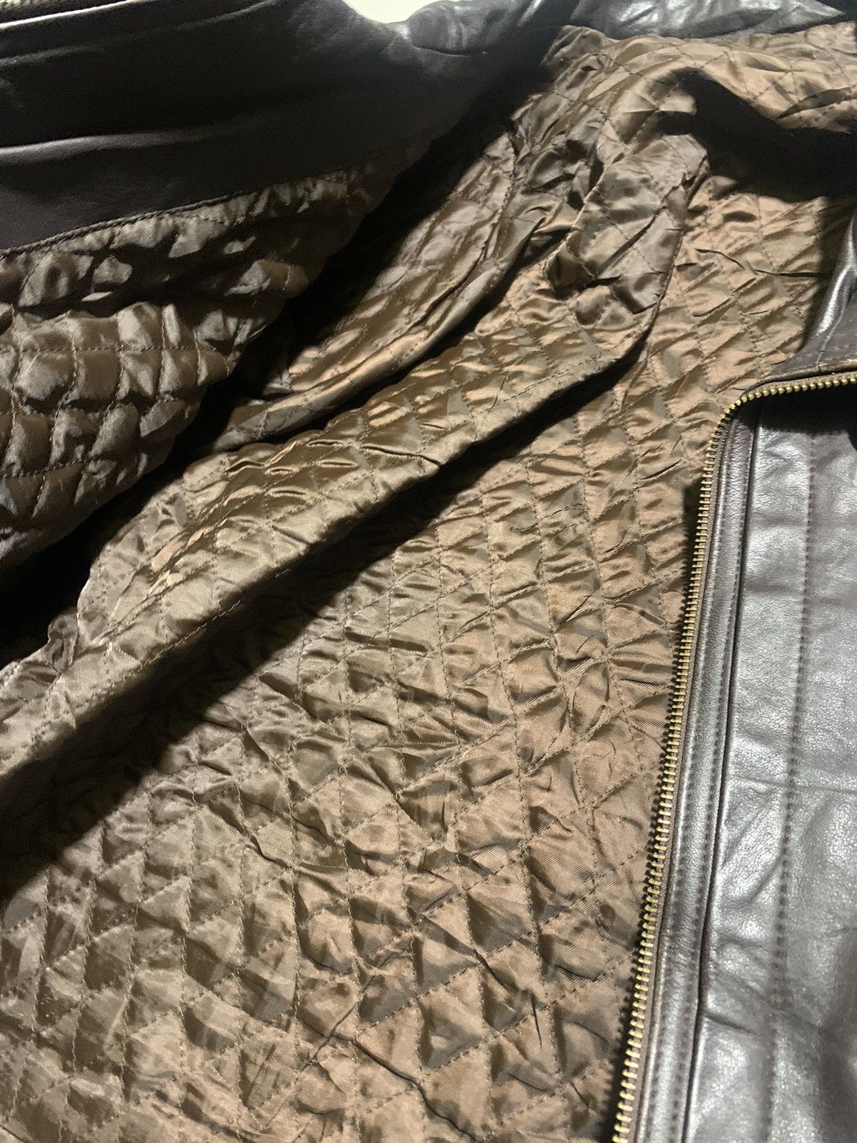 Japanese Brand × Yoshiyuki Konishi Vintage Leather Jacket Ficce Razza by Yoshiyuki Konishi Size US L / EU 52-54 / 3 - 8 Thumbnail