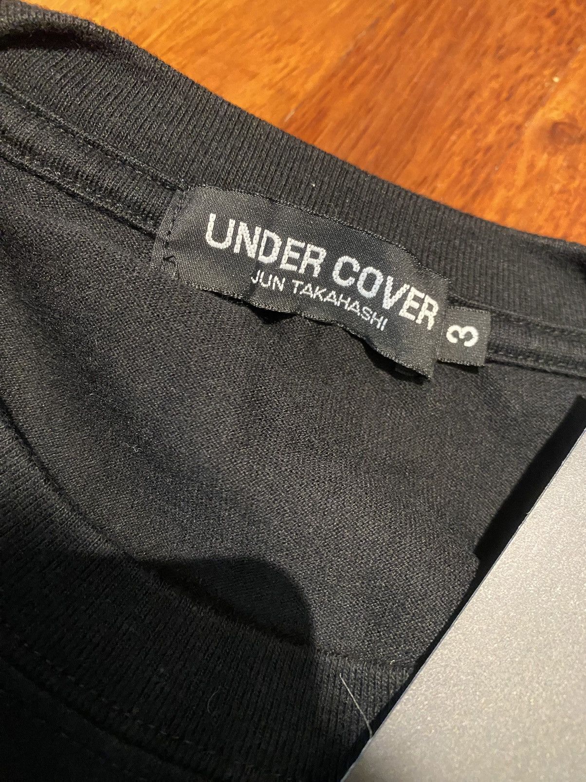 Undercover Undercover by Jun Takahashi Logo tee Size US L / EU 52-54 / 3 - 3 Thumbnail