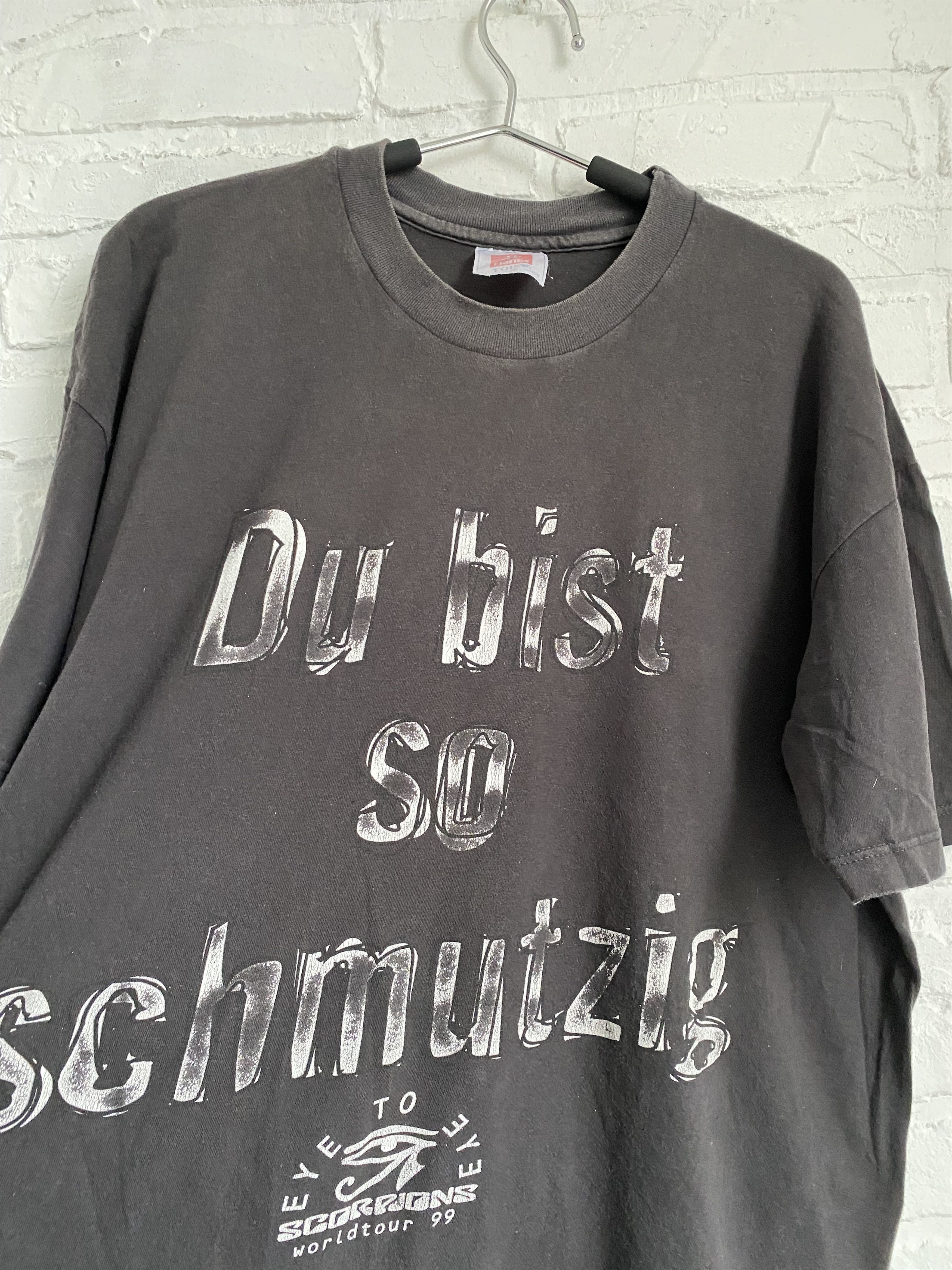 Band Tees × Vintage 1999 Scorpions EYE to EYE du bist so schmutzig tour t-shirt Size US XL / EU 56 / 4 - 3 Thumbnail