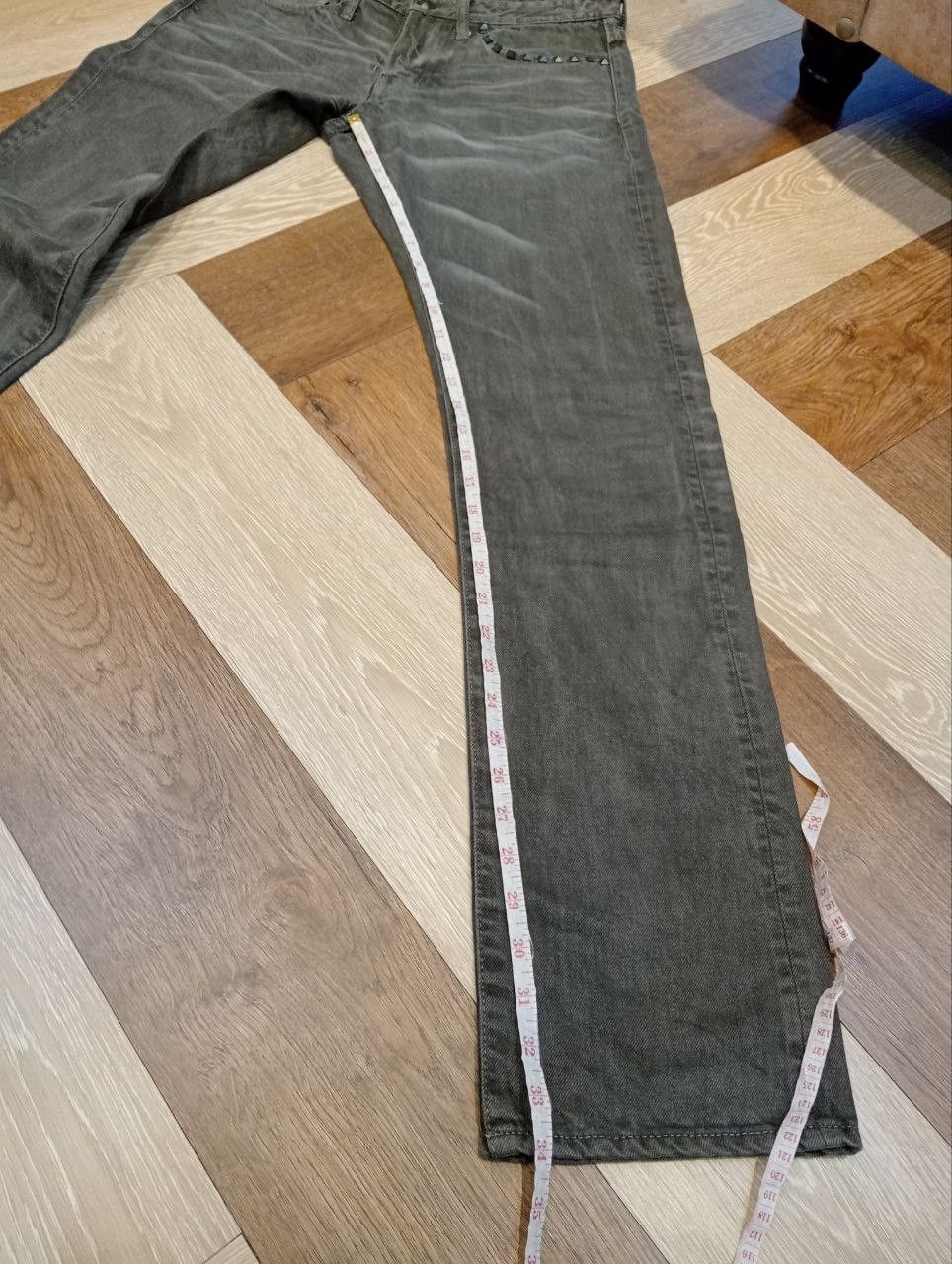 Vanquish VANQUISH JAPAN GREY WASHED DENIM PANTS Size US 32 / EU 48 - 13 Thumbnail