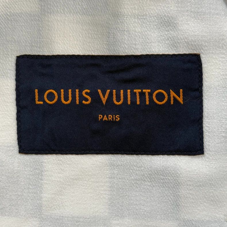 Louis Vuitton LOUIS VUITTON Green checkerboard denim jacket 2501-Nextarro Size US S / EU 44-46 / 1 - 3 Thumbnail