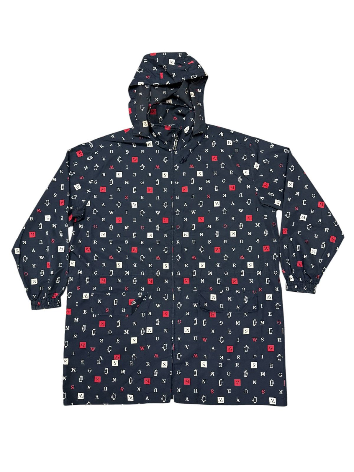 Grand Slam Munsingwear GrandSlam Fullprint Oversized Rain Jacket Hoodie Size US L / EU 52-54 / 3 - 1 Thumbnail
