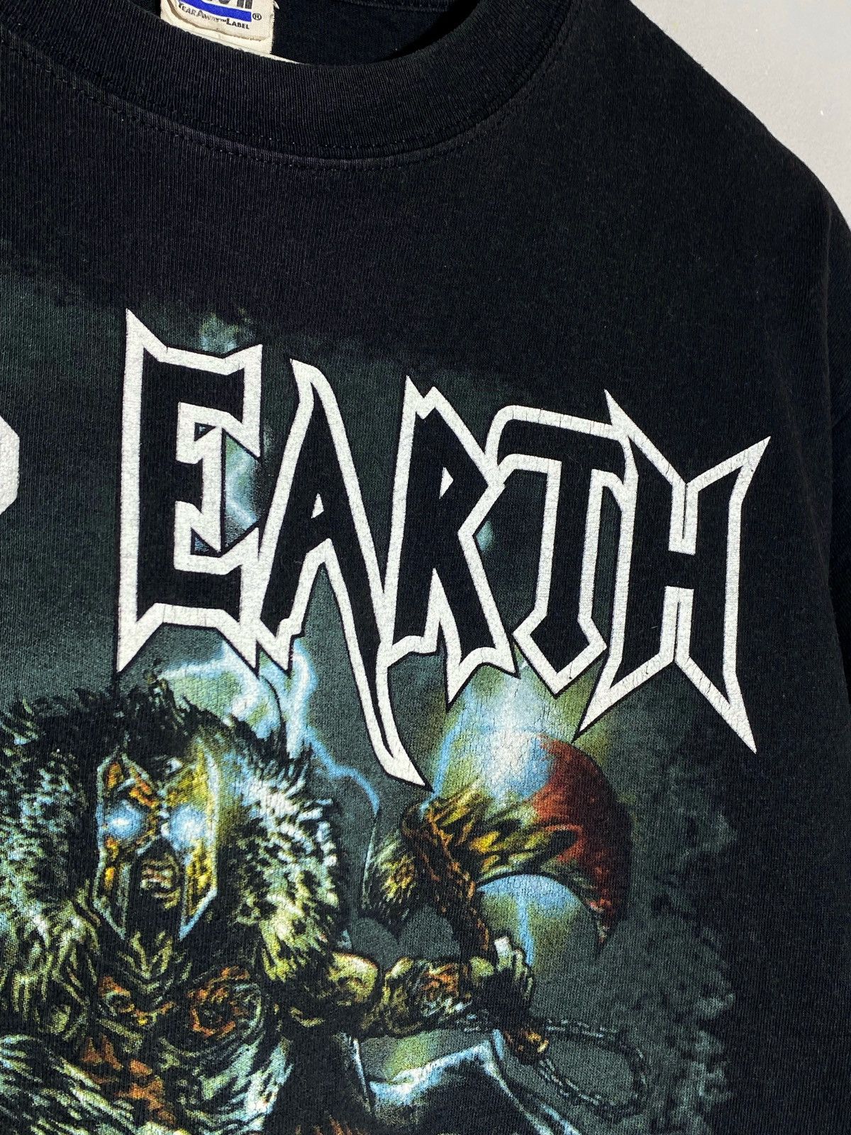 Band Tees Vintage Iced Earth Night of the Stormrider Black Tee Size US L / EU 52-54 / 3 - 5 Thumbnail