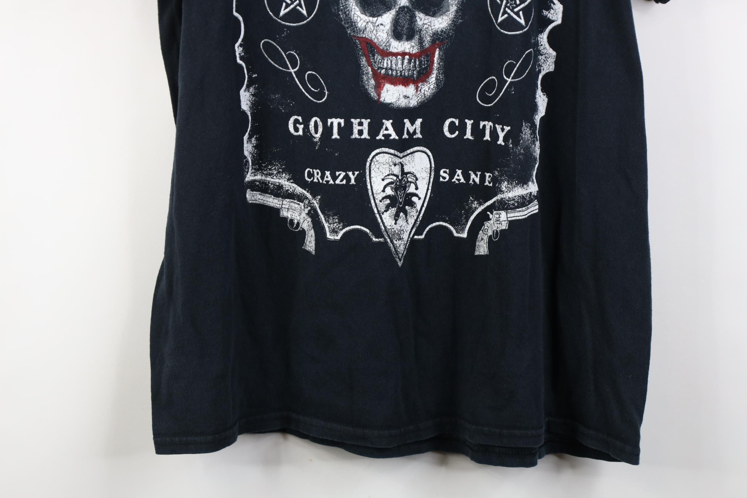 Vintage Vintage Y2K Batman The Joker Gotham Short Sleeve T-Shirt Size US L / EU 52-54 / 3 - 3 Thumbnail
