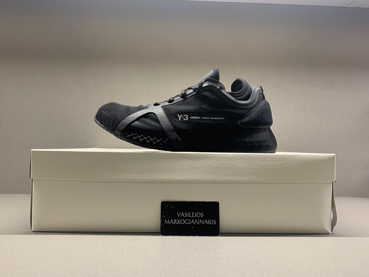 Adidas × Y-3 Adidas Y-3 Runner 4D IOW Black Size US 8 / EU 41 - 1 Thumbnail