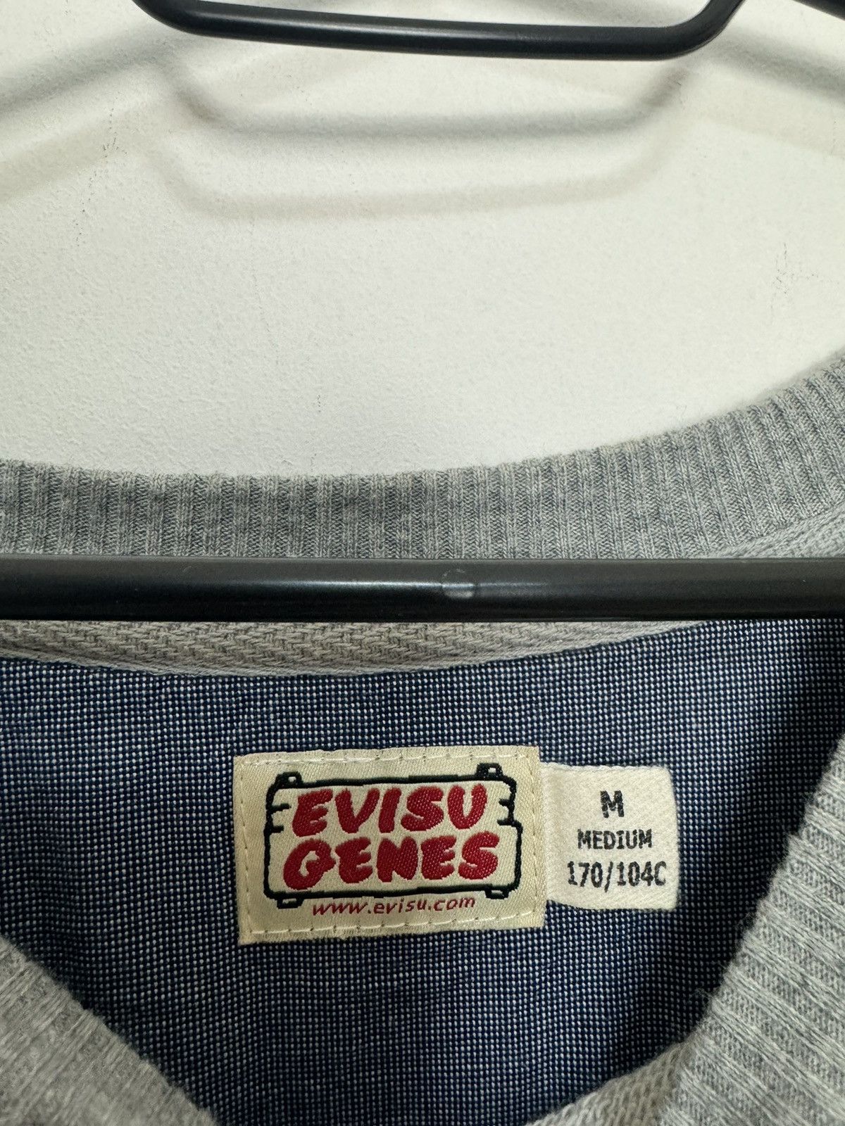 Evisu Evisu vintage sweatshirt big logo Japanese Designer Archive Size US M / EU 48-50 / 2 - 4 Thumbnail
