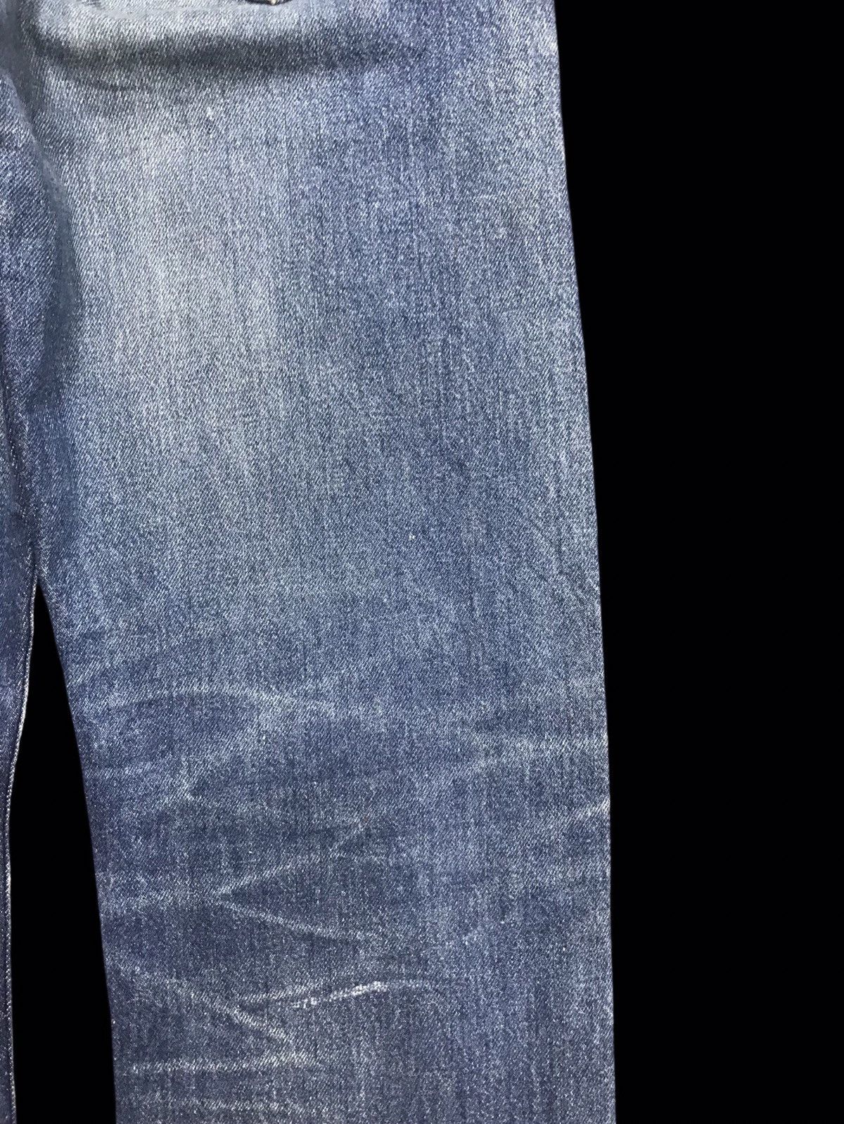 Levi's 💥90s Style💥Vintage Levis 501 Blue Wsh Distrssed Denim F242 Size US 31 - 13 Thumbnail