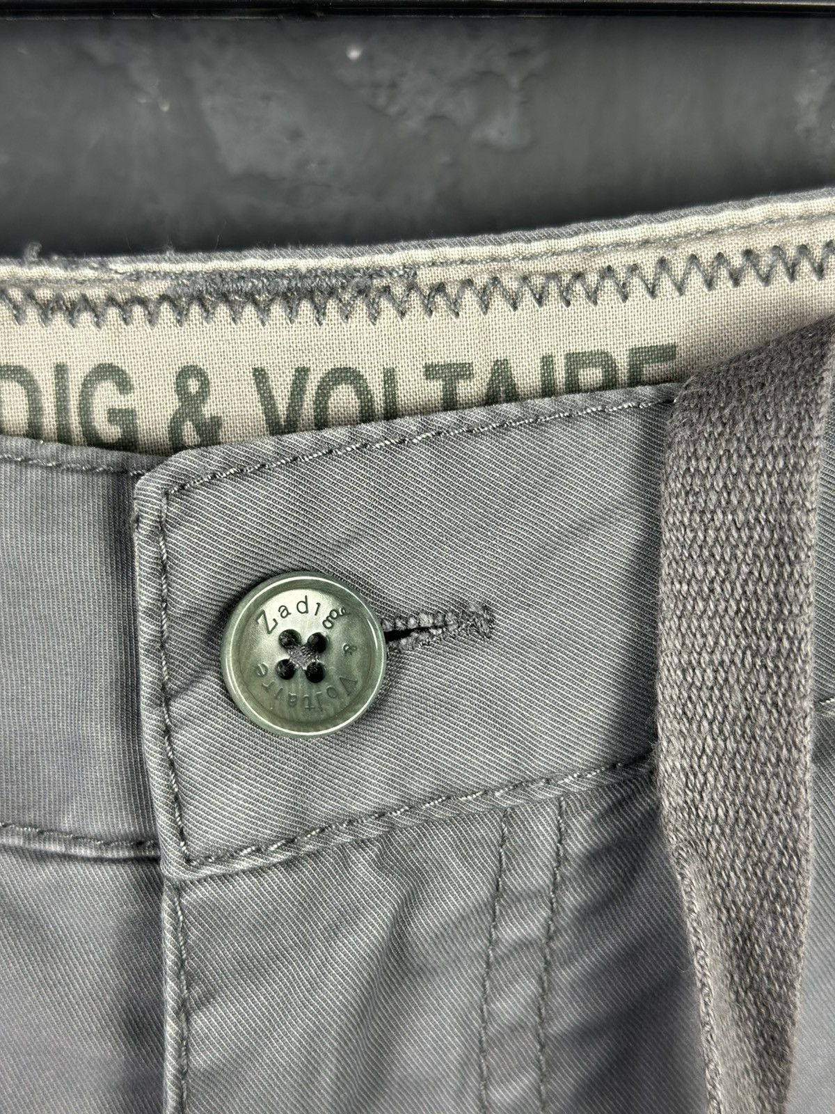 Vintage × Zadig & Voltaire Vintage Zadig & Voltaire Rare Cargo Pants Size US 29 - 4 Thumbnail