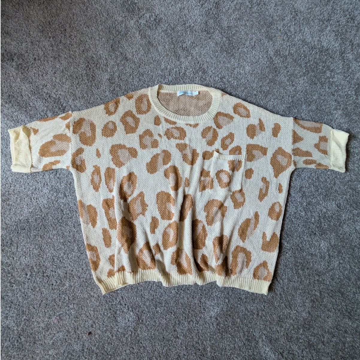 Other Animal Print Lightweight Sweater T-shirt by Shop the Mint. Size S / US 4 / IT 40 - 1 Thumbnail