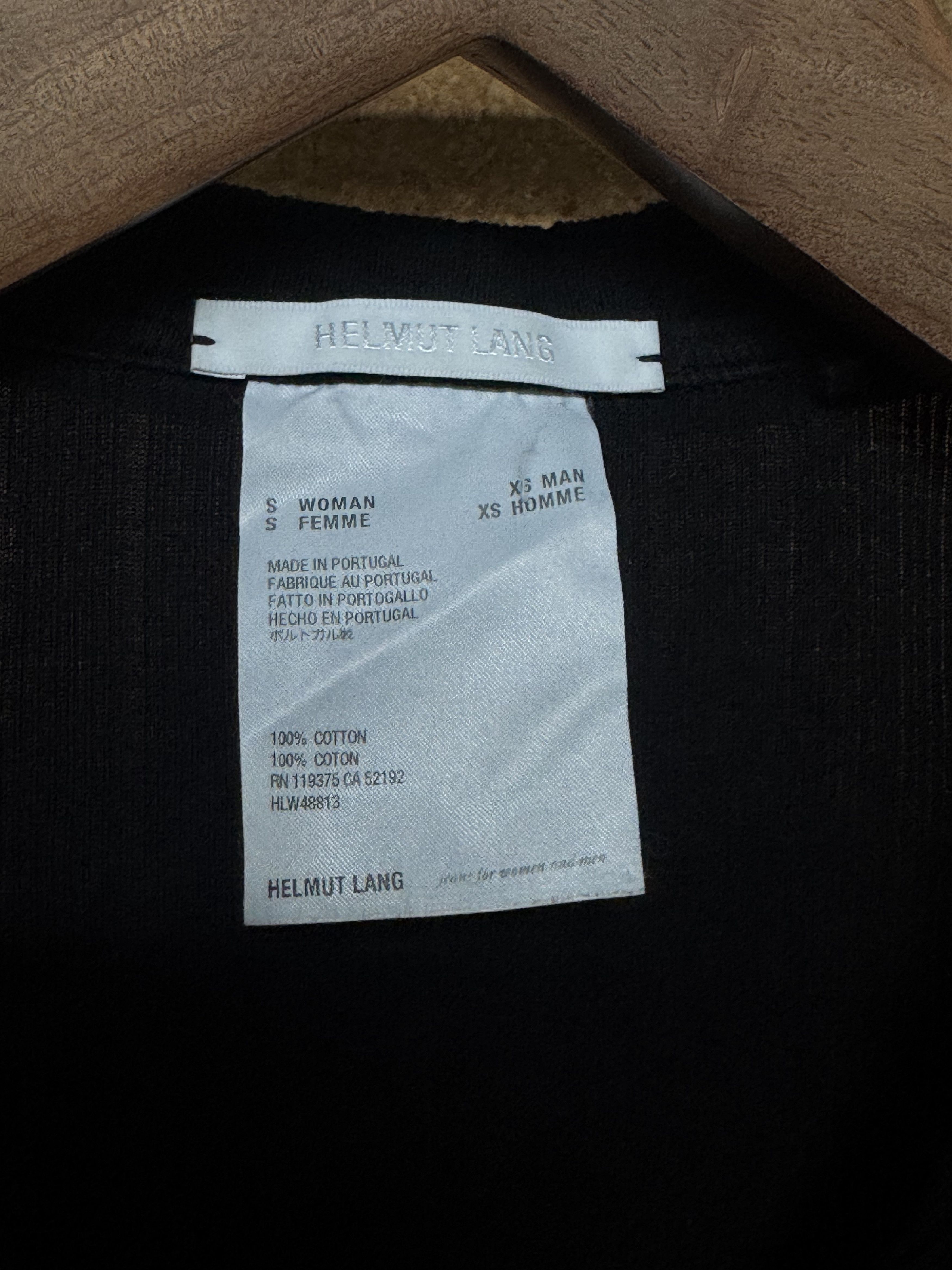 Helmut Lang 2022 Logo HL Polo Shirt Size US XS / EU 42 / 0 - 3 Thumbnail