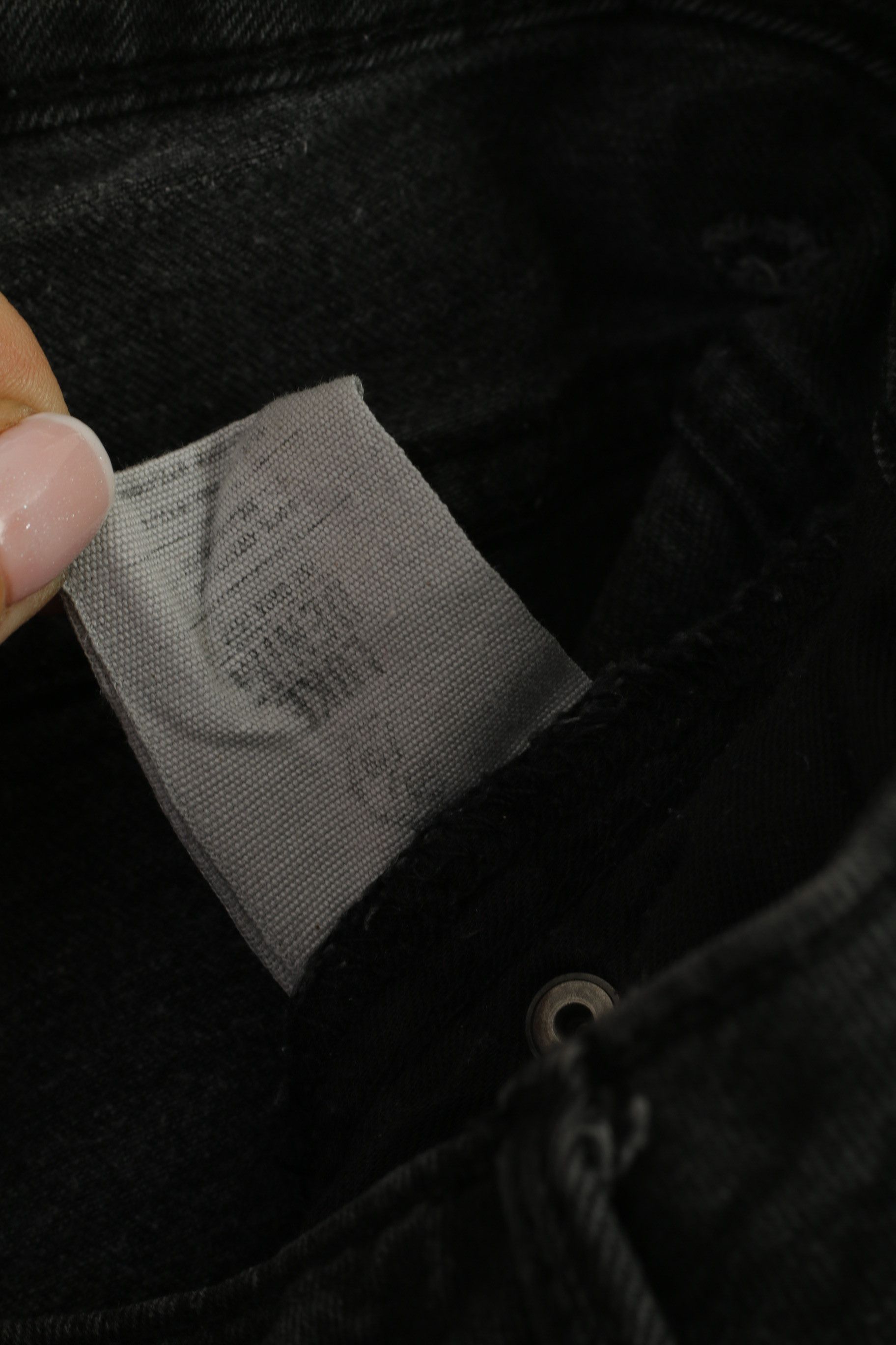 Vintage Luke Denim Men 34 Trousers Black Cotton Vacuum 8402 Size US 34 / EU 50 - 4 Thumbnail