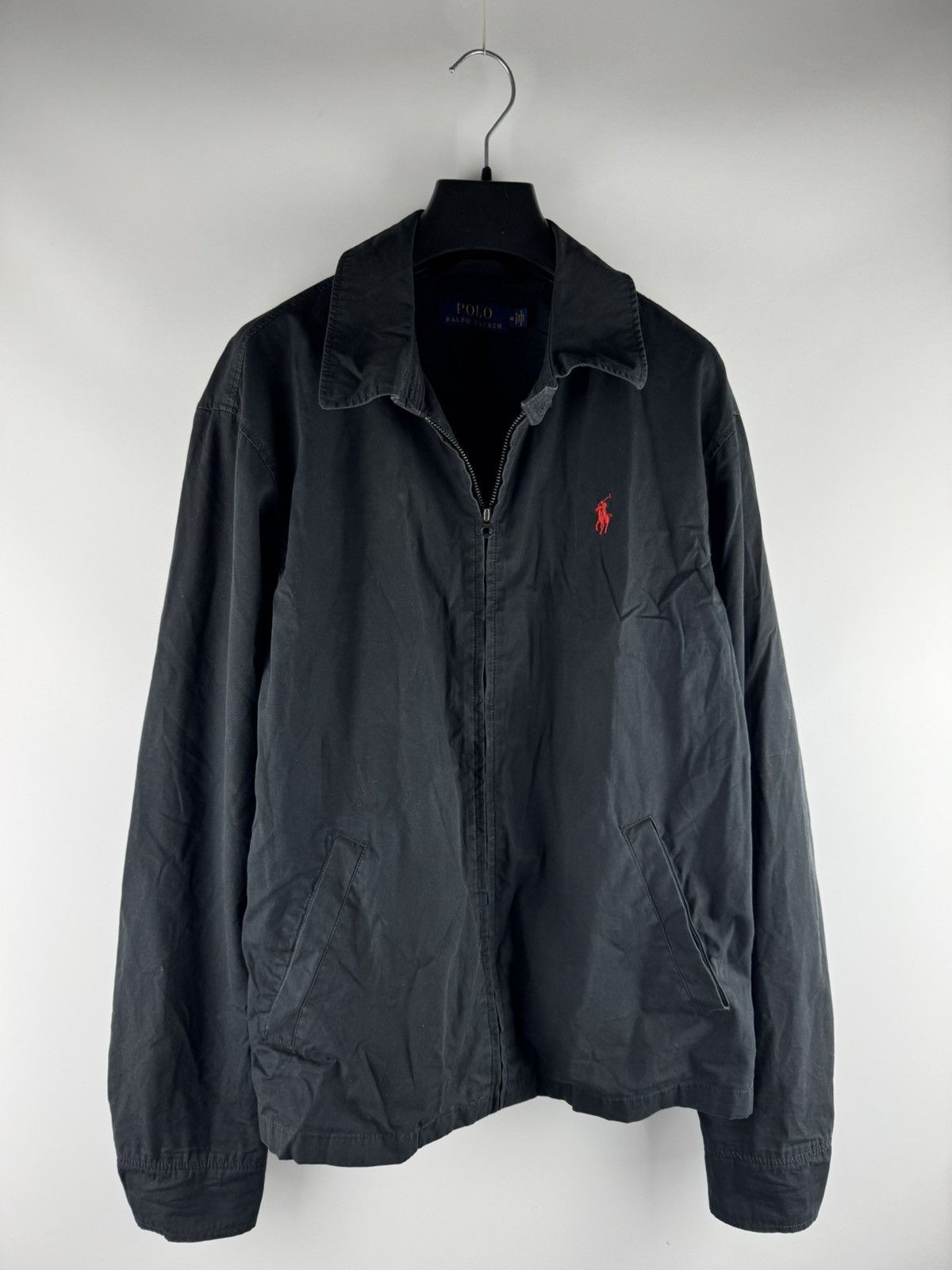 Y2K Polo Ralph Lauren Zip Up Jacket Blue