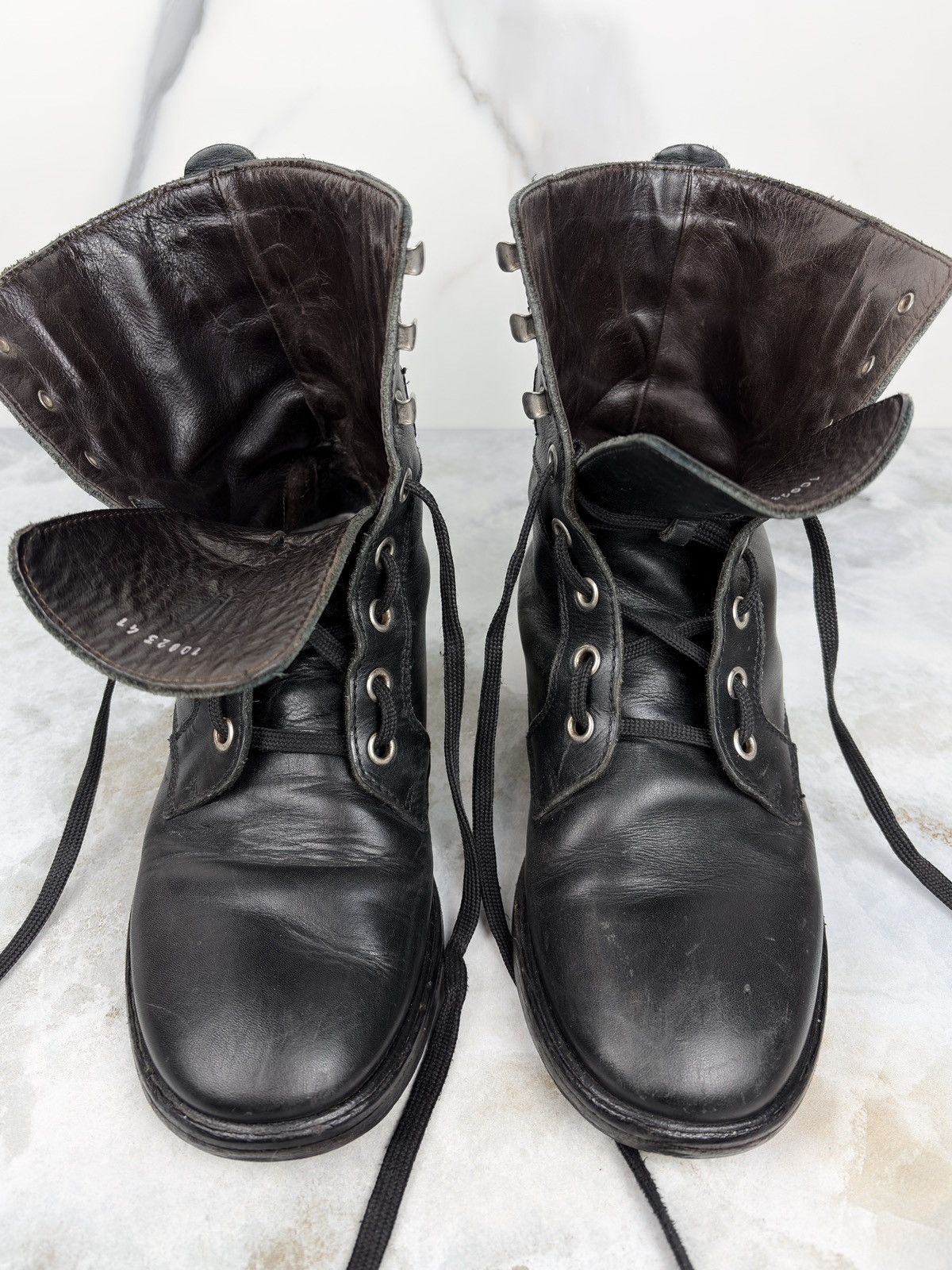 Raf Simons AW06 Raf Simons Harness Buckle Combat Biker Boots Size US 8 / EU 41 - 4 Thumbnail