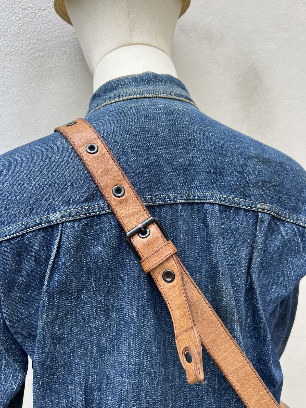 Leather Vintage Solatina Japan Patina Leather Bag Size ONE SIZE - 3 Thumbnail